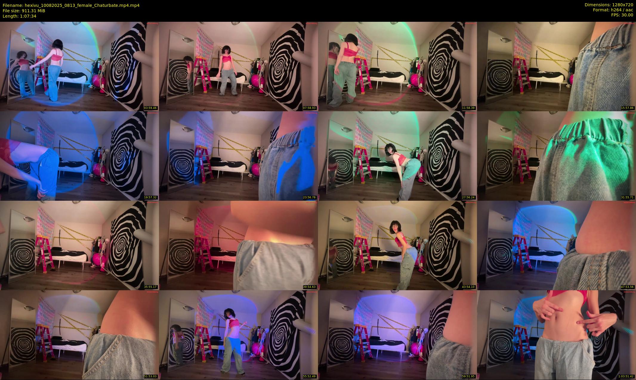 hexivu — 68 minute Chaturbate female cam show recording, 720p, Aug 10, 2025