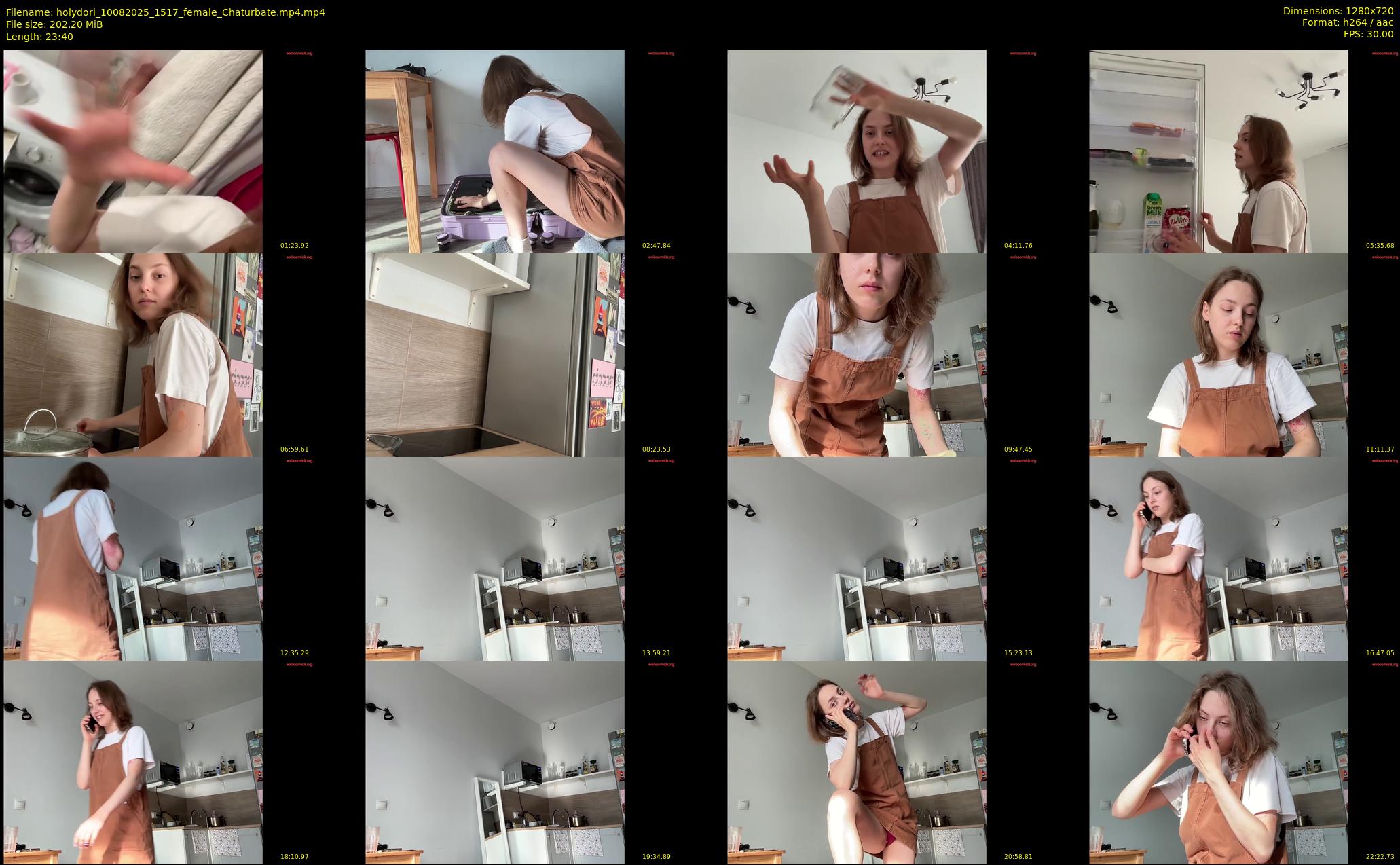 holydori — 24 minute Chaturbate female cam show recording, 720p, Aug 10, 2025