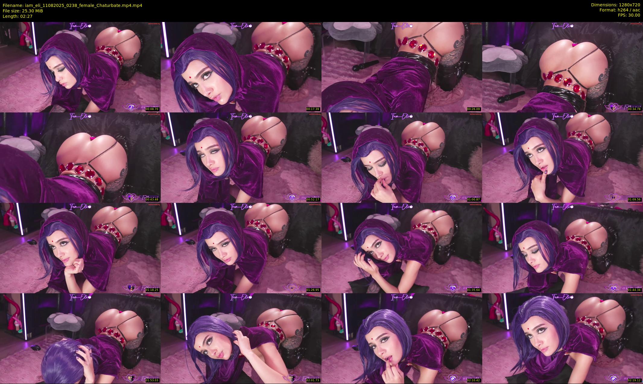 iam_eli — 3 minute Chaturbate female cam show recording, 720p, Aug 11, 2025