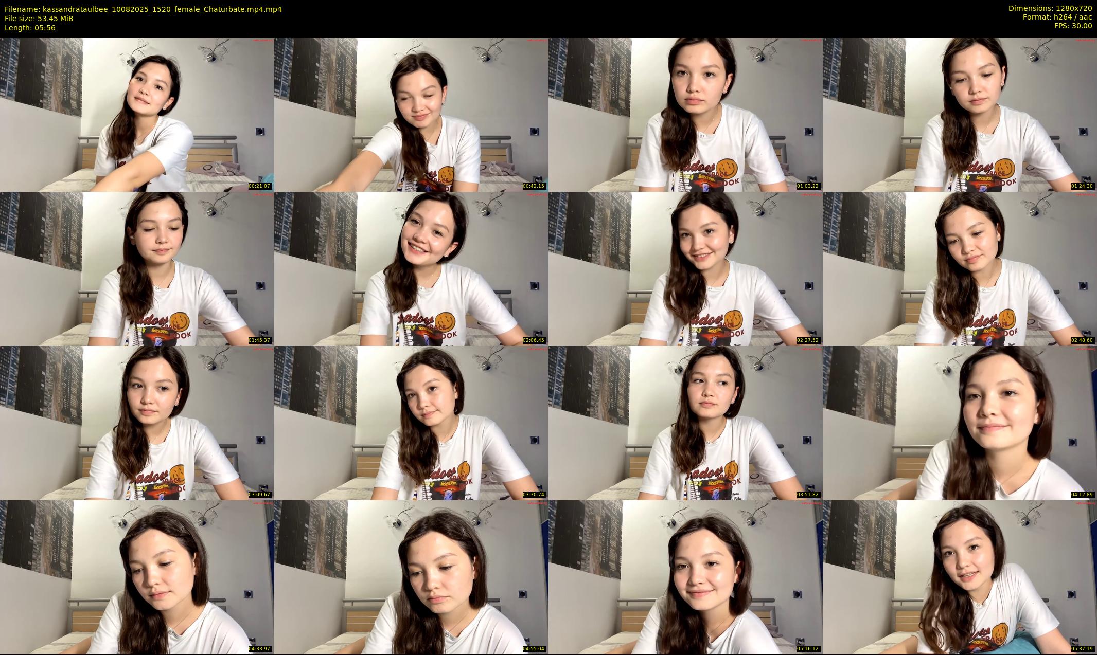 kassandrataulbee — 6 minute Chaturbate female cam show recording, 720p, Aug 10, 2025