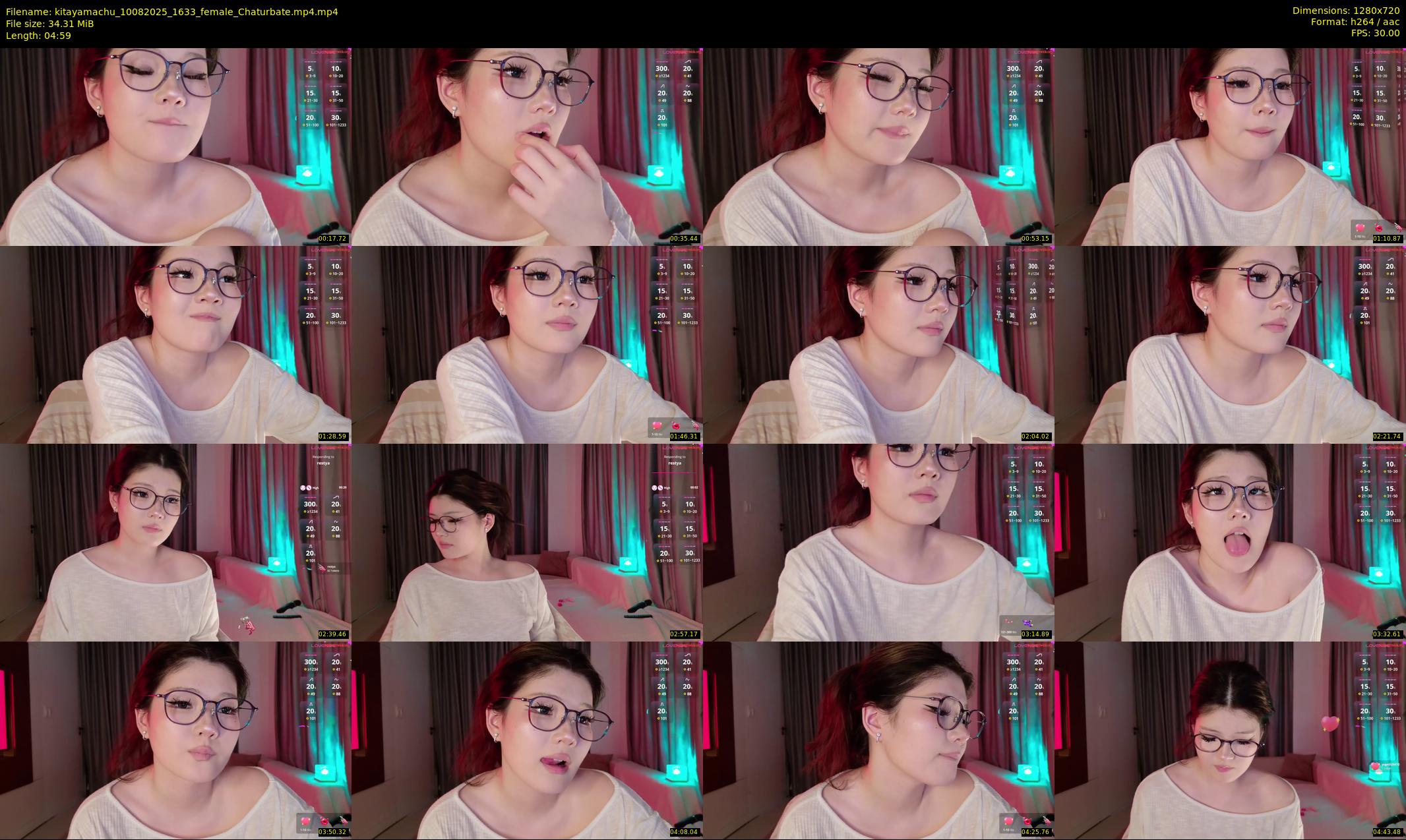 kitayamachu — 5 minute Chaturbate female cam show recording, 720p, Aug 10, 2025
