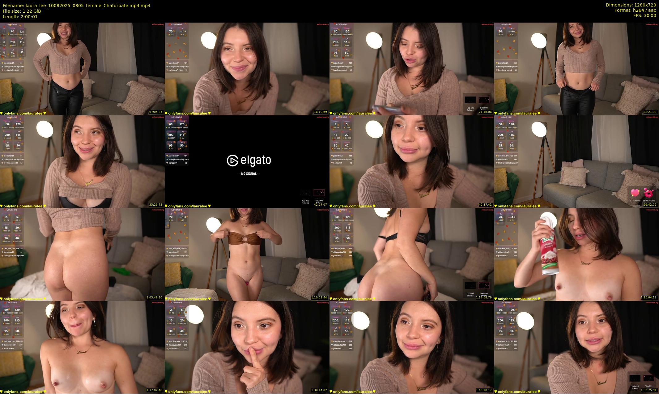laura_lee — 121 minute Chaturbate female cam show recording, 720p, Aug 10, 2025