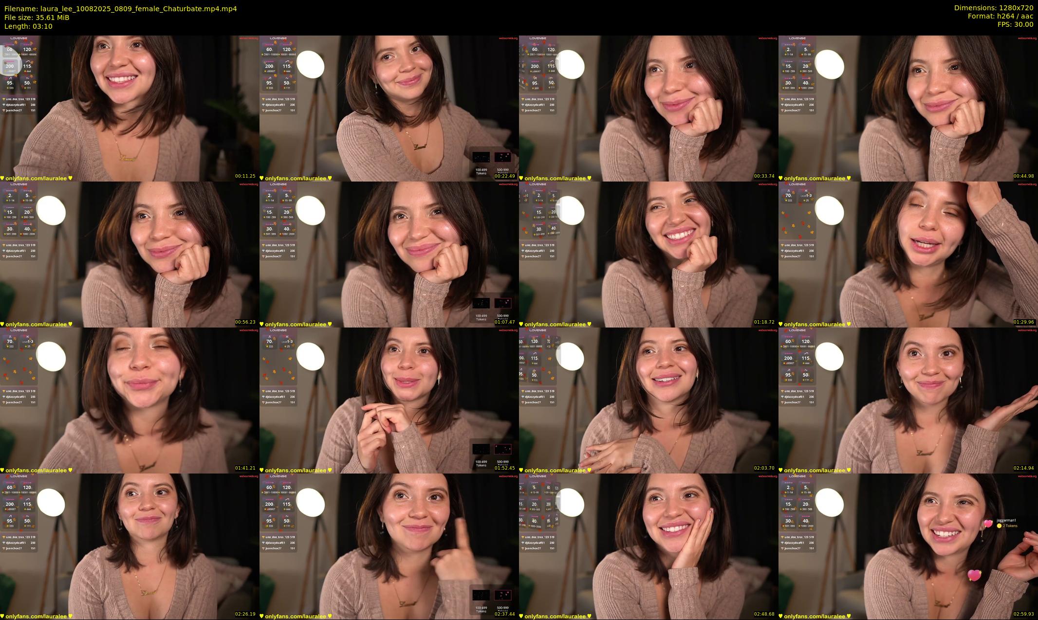 laura_lee — 4 minute Chaturbate female cam show recording, 720p, Aug 10, 2025