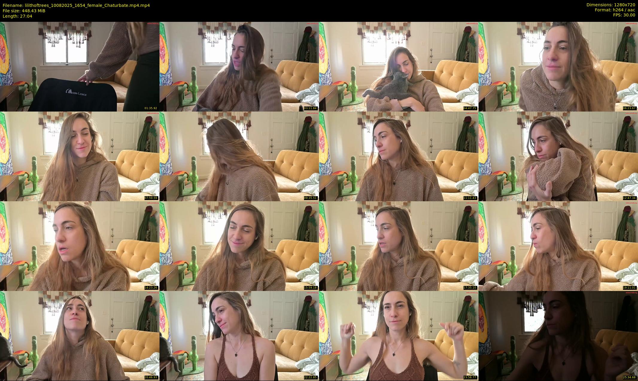 lilithoftrees — 28 minute Chaturbate female cam show recording, 720p, Aug 10, 2025