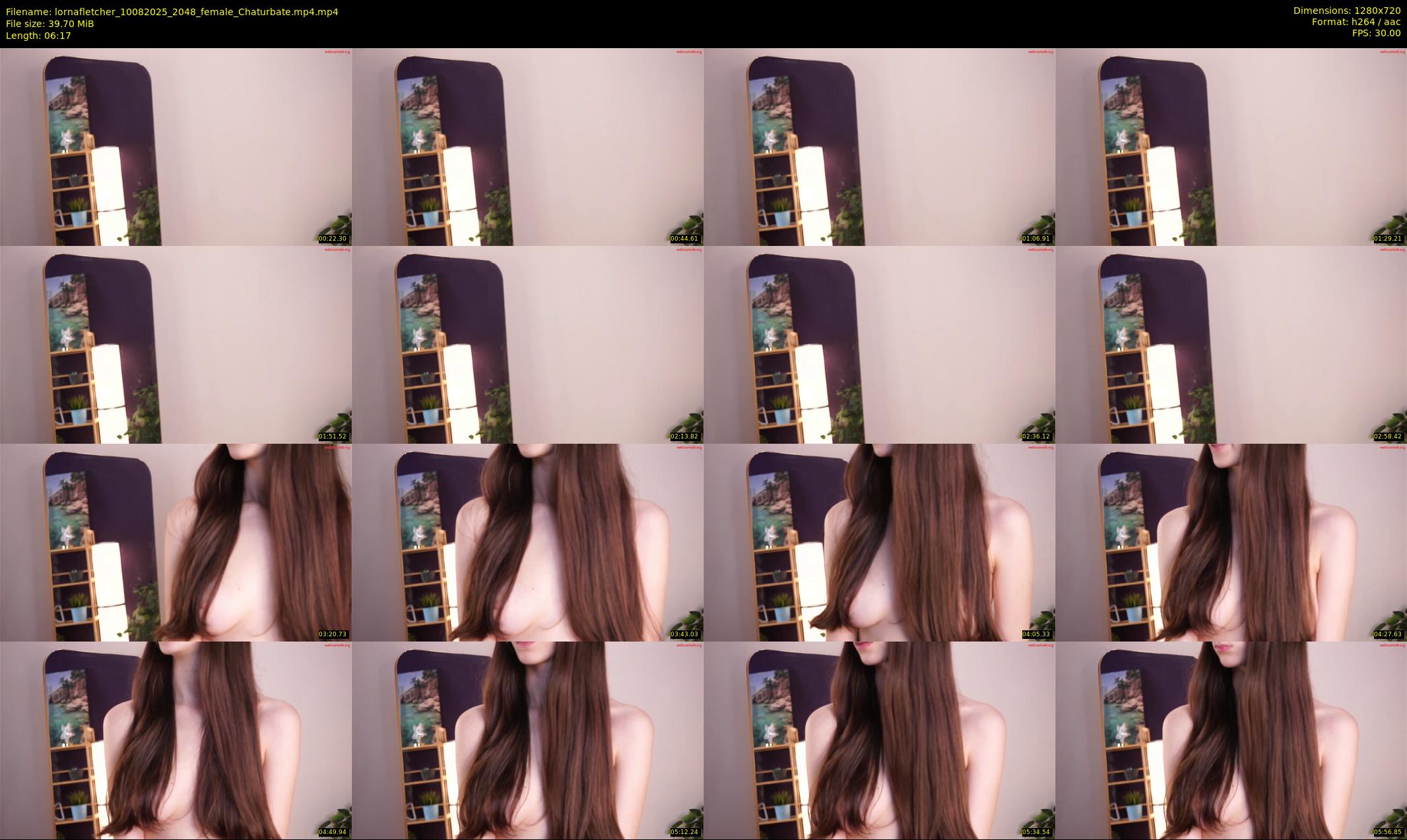 lornafletcher — 7 minute Chaturbate female cam show recording, 720p, Aug 10, 2025