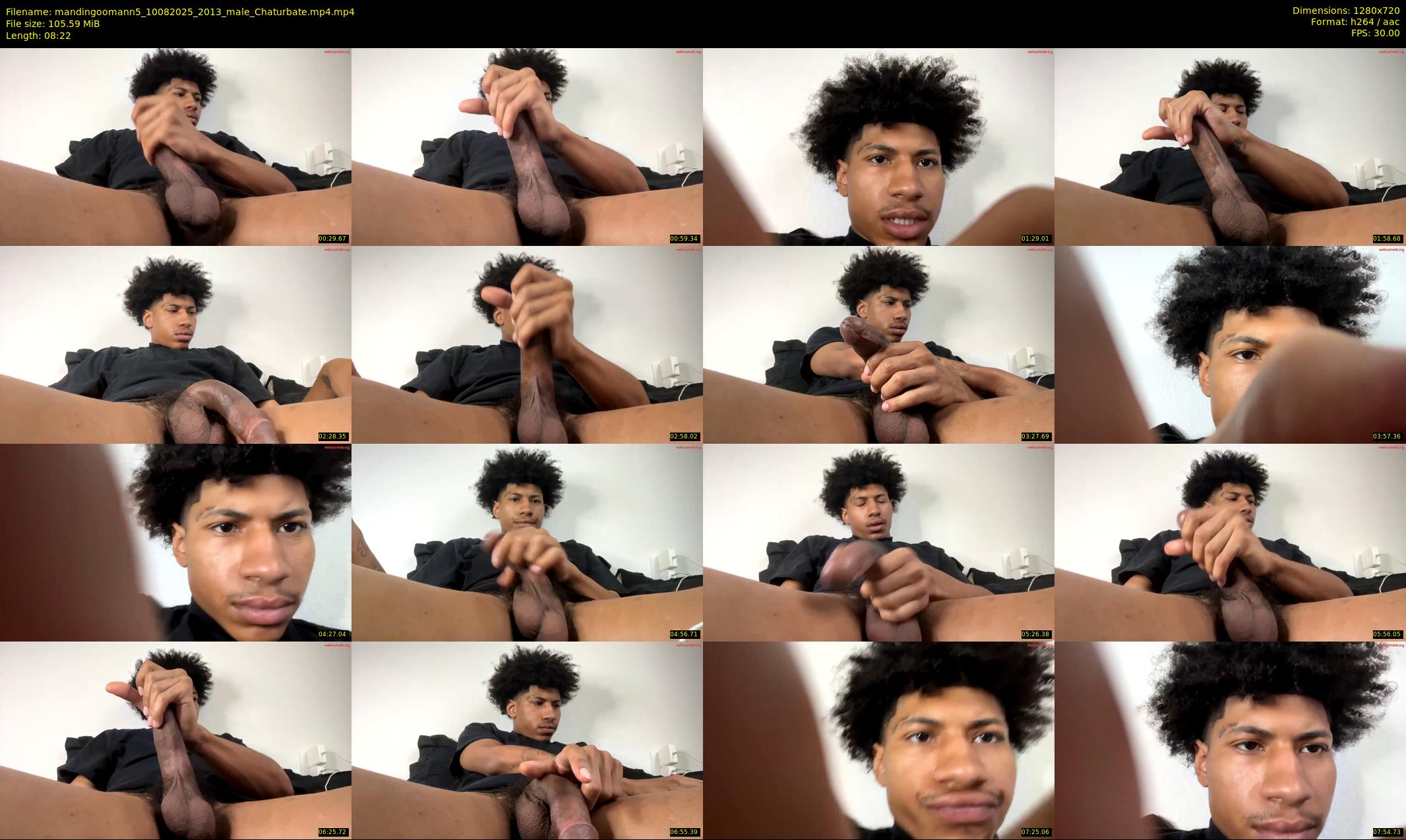 mandingoomann5 — 9 minute Chaturbate male cam show recording, 720p, Aug 10, 2025