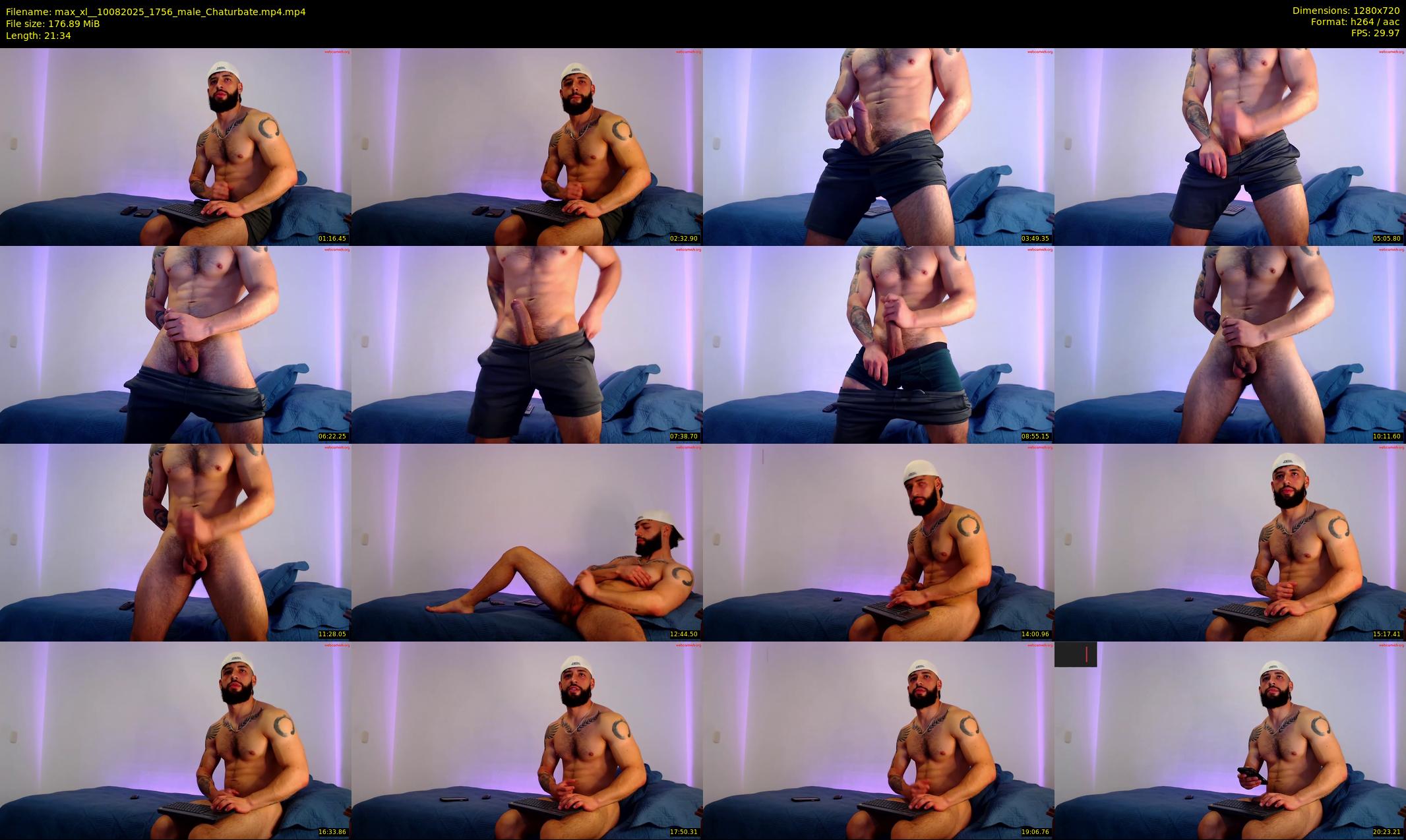 max_xl_ — 22 minute Chaturbate male cam show recording, 720p, Aug 10, 2025
