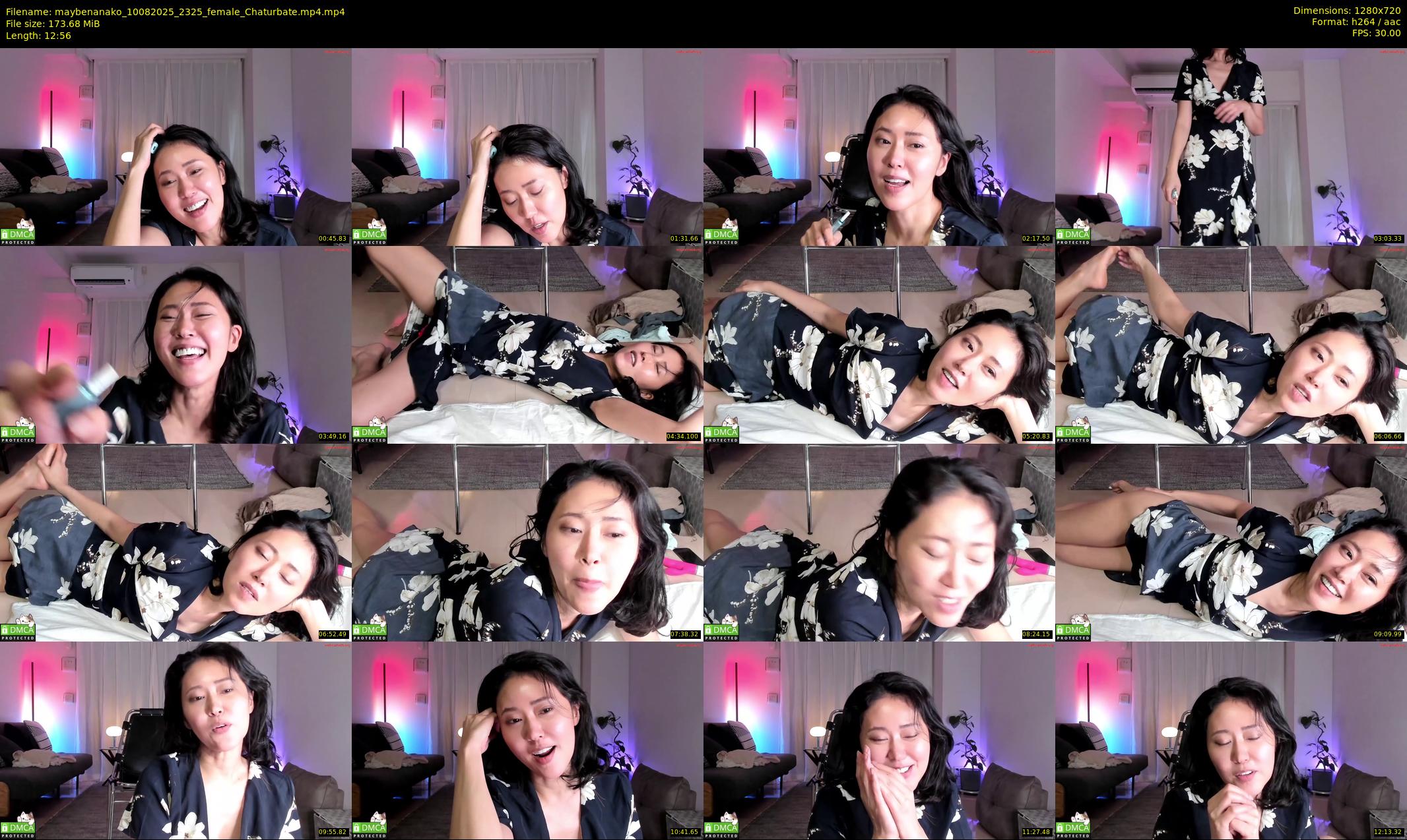 maybenanako — 13 minute Chaturbate female cam show recording, 720p, Aug 10, 2025