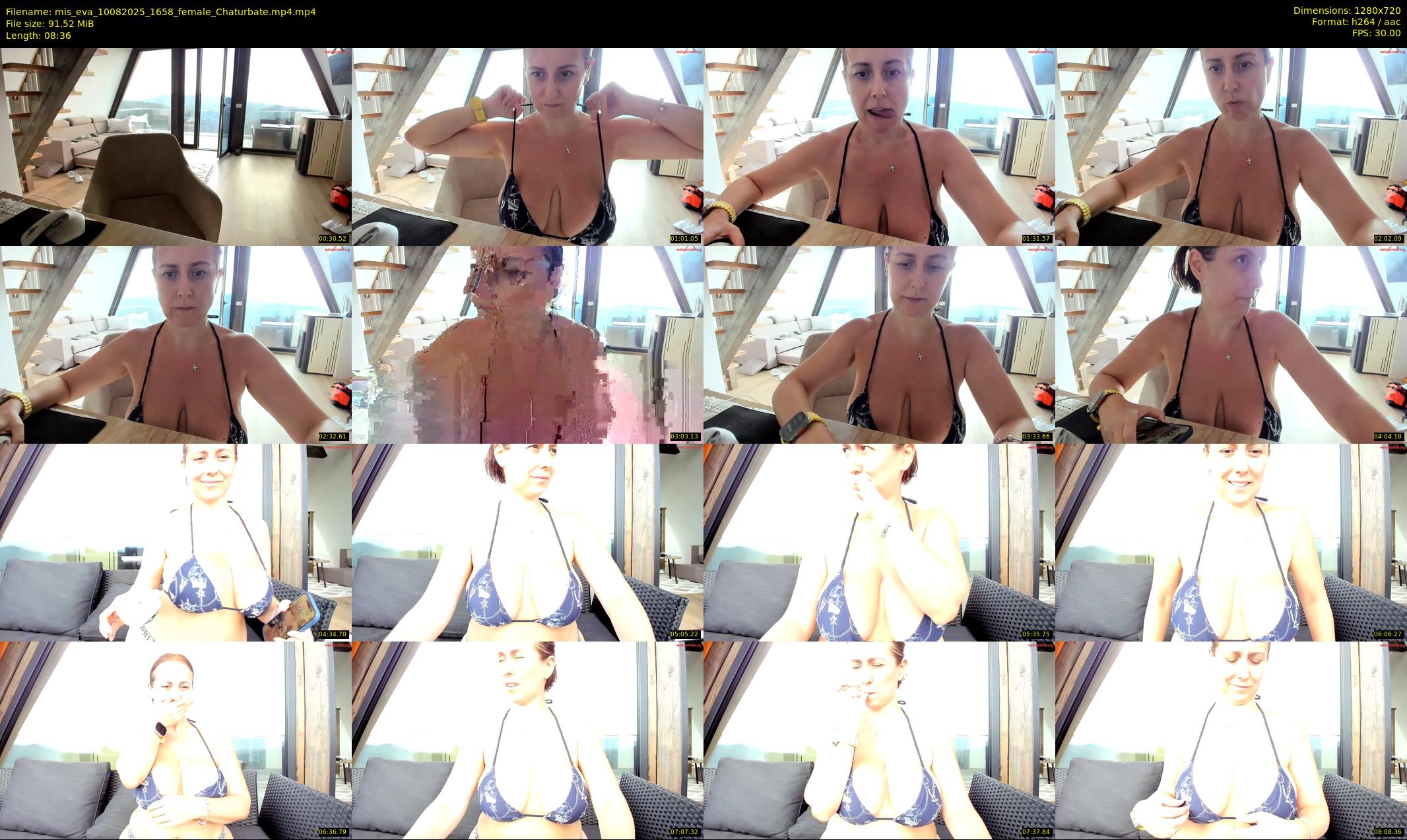 mis_eva — 9 minute Chaturbate female cam show recording, 720p, Aug 10, 2025