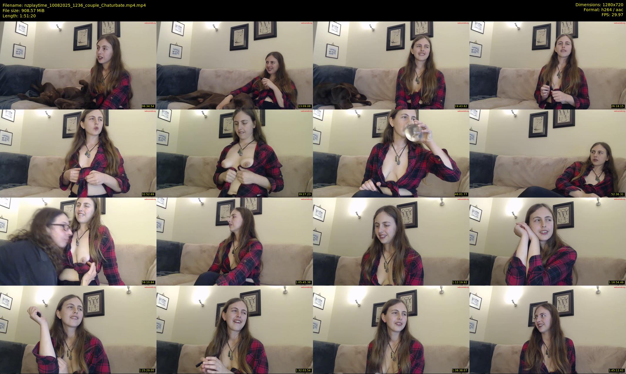 nzplaytime — 112 minute Chaturbate couple cam show recording, 720p, Aug 10, 2025