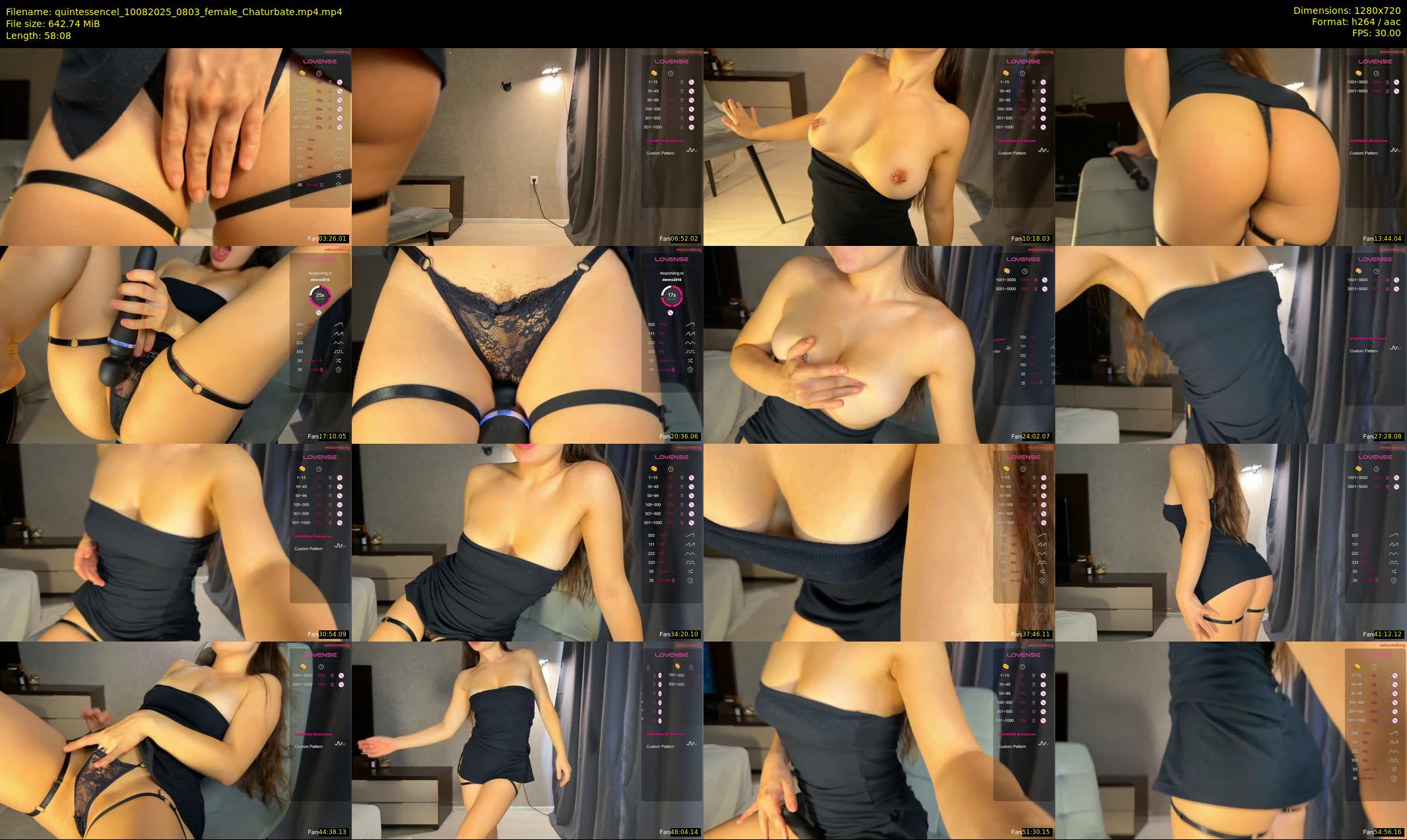 quintessencel — 59 minute Chaturbate female cam show recording, 720p, Aug 10, 2025