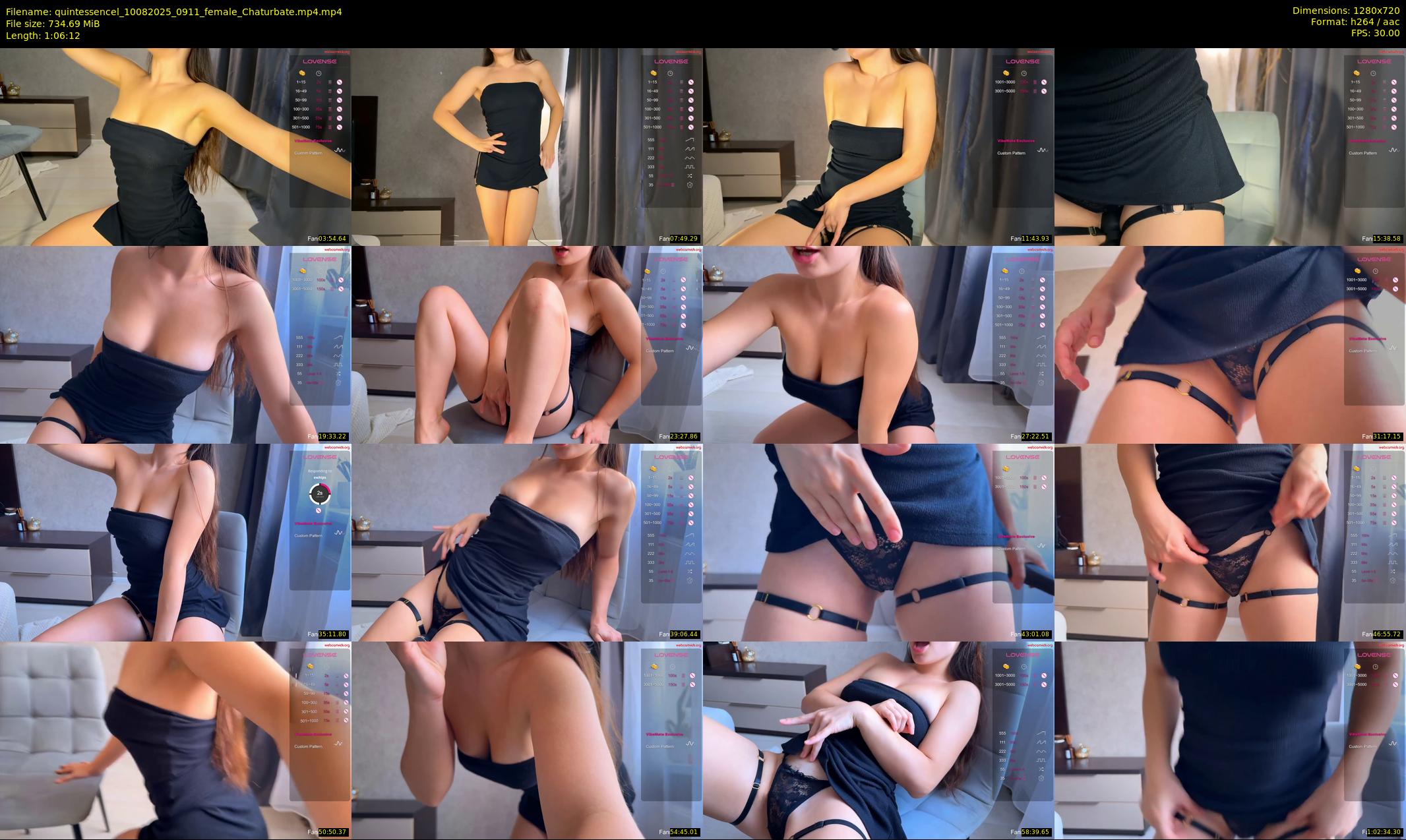 quintessencel — 67 minute Chaturbate female cam show recording, 720p, Aug 10, 2025