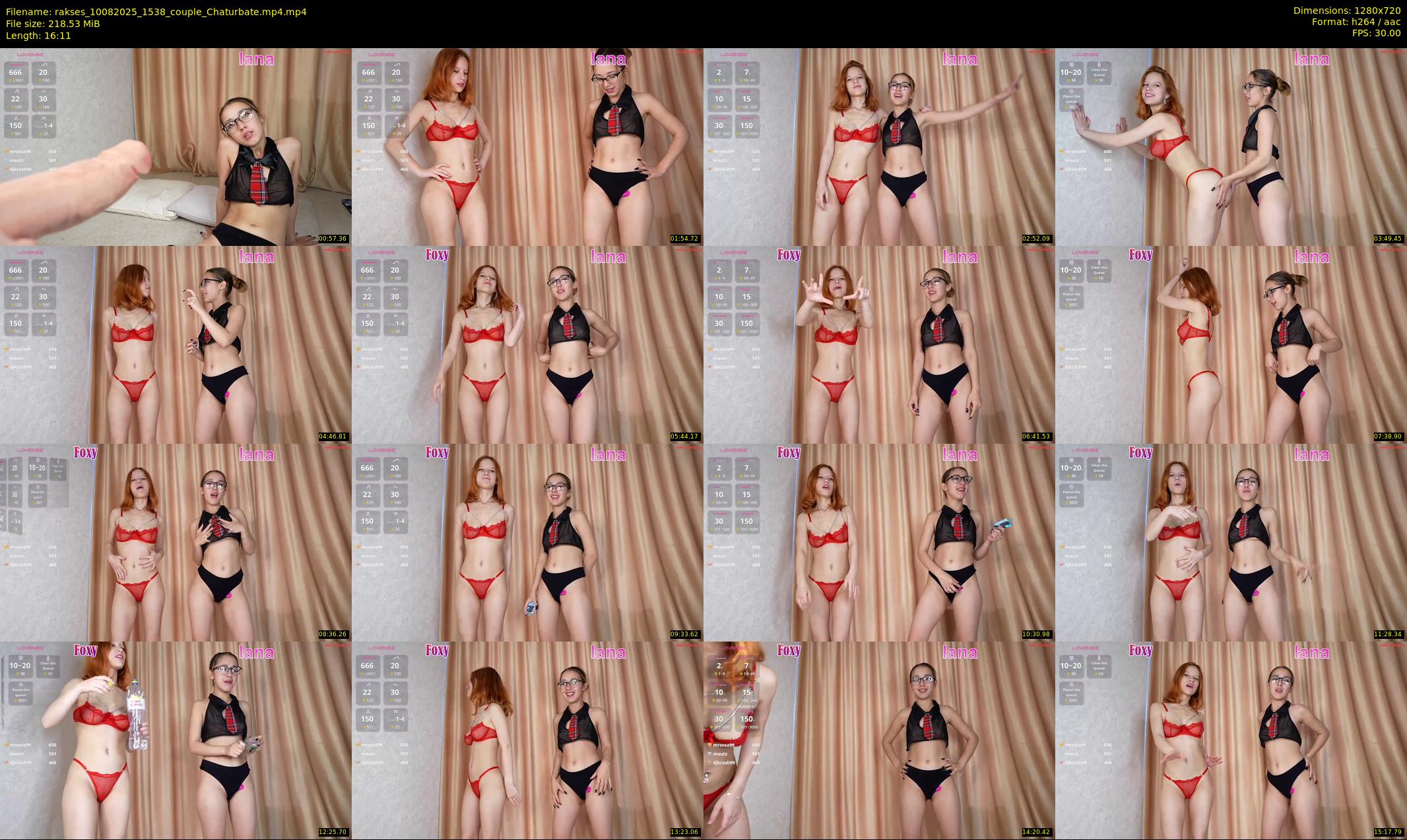 rakses — 17 minute Chaturbate couple cam show recording, 720p, Aug 10, 2025