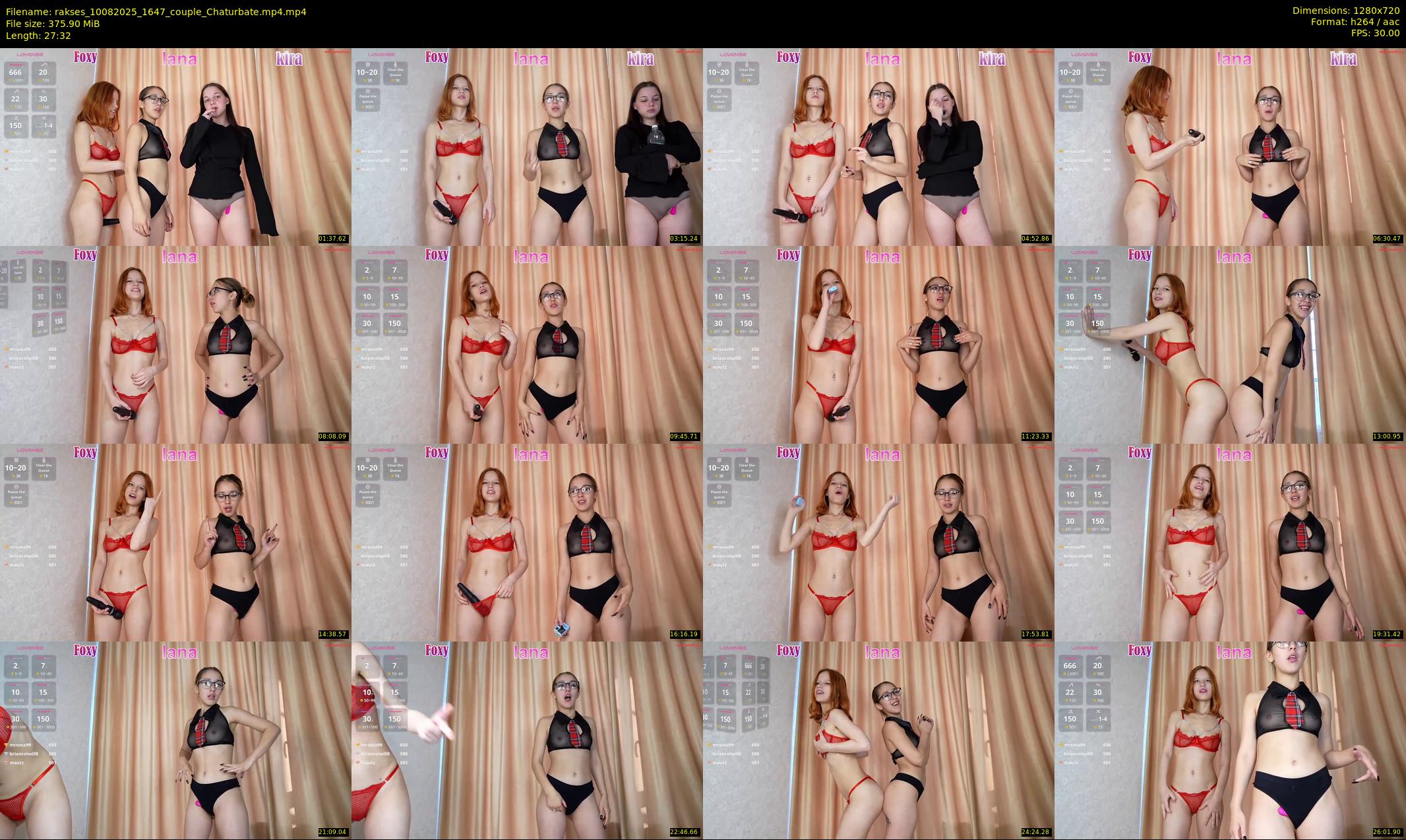 rakses — 28 minute Chaturbate couple cam show recording, 720p, Aug 10, 2025