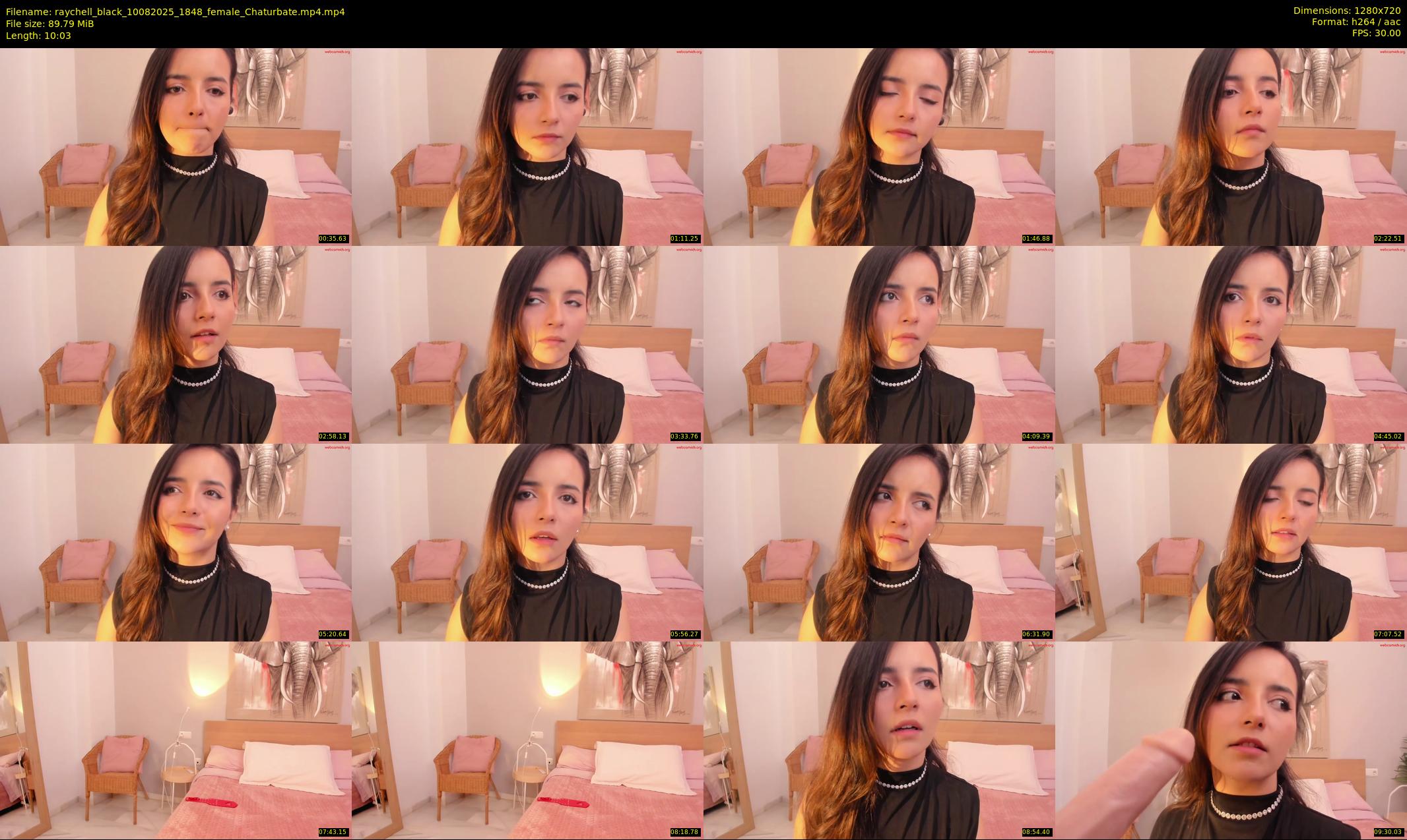 raychell_black — 11 minute Chaturbate female cam show recording, 720p, Aug 10, 2025