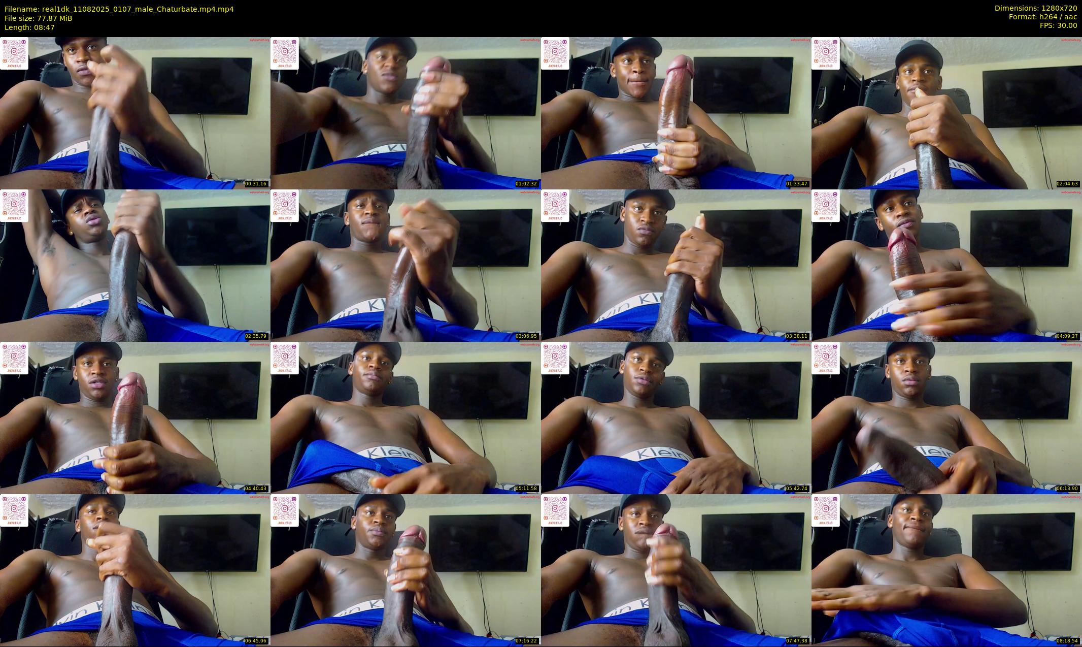 real1dk — 9 minute Chaturbate male cam show recording, 720p, Aug 11, 2025