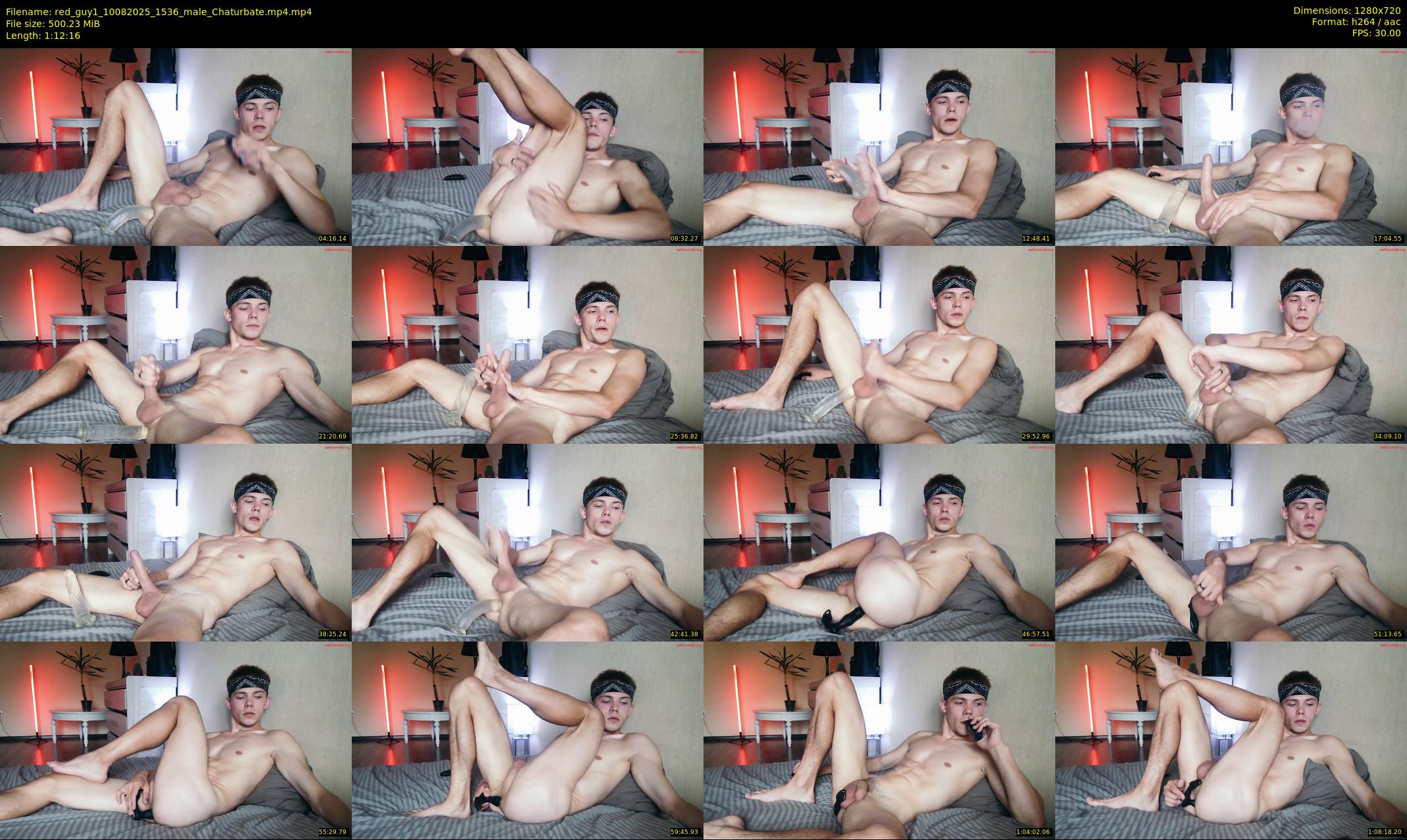 red_guy1 — 73 minute Chaturbate male cam show recording, 720p, Aug 10, 2025