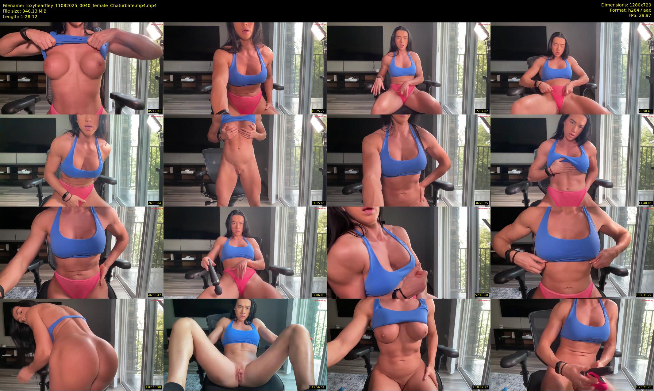 roxyheartley — 89 minute Chaturbate female cam show recording, 720p, Aug 11, 2025