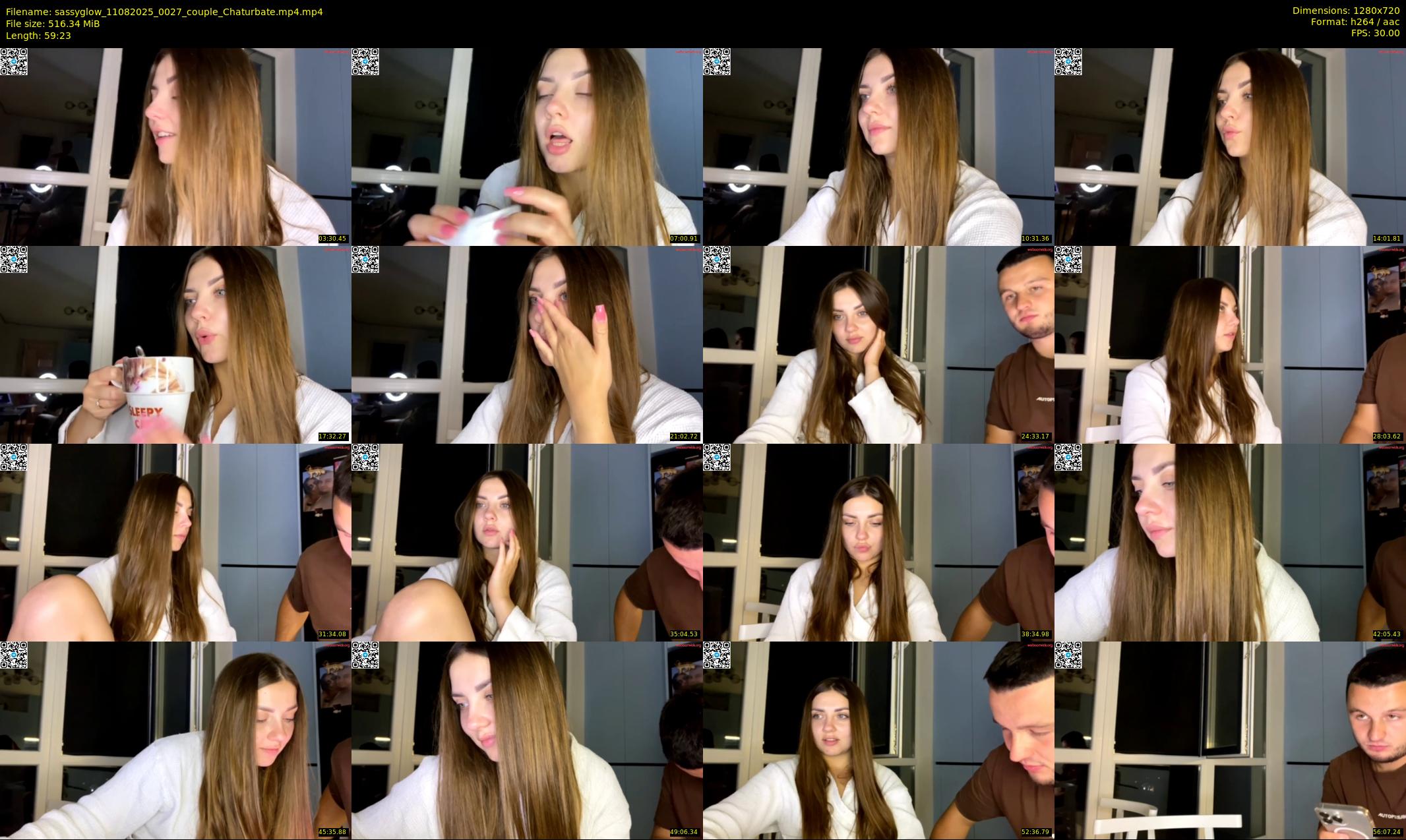 sassyglow — 60 minute Chaturbate couple cam show recording, 720p, Aug 11, 2025