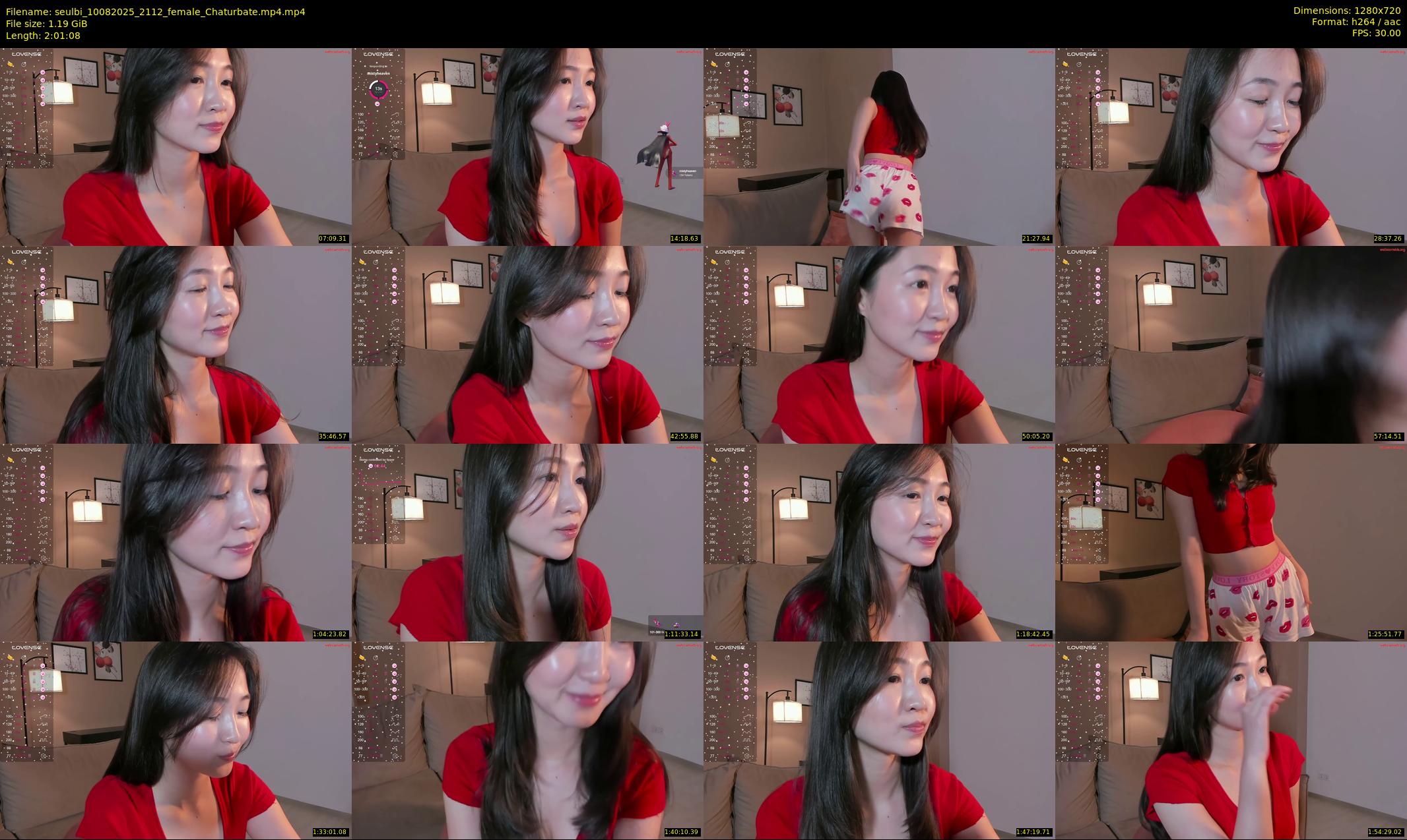 seulbi — 122 minute Chaturbate female cam show recording, 720p, Aug 10, 2025