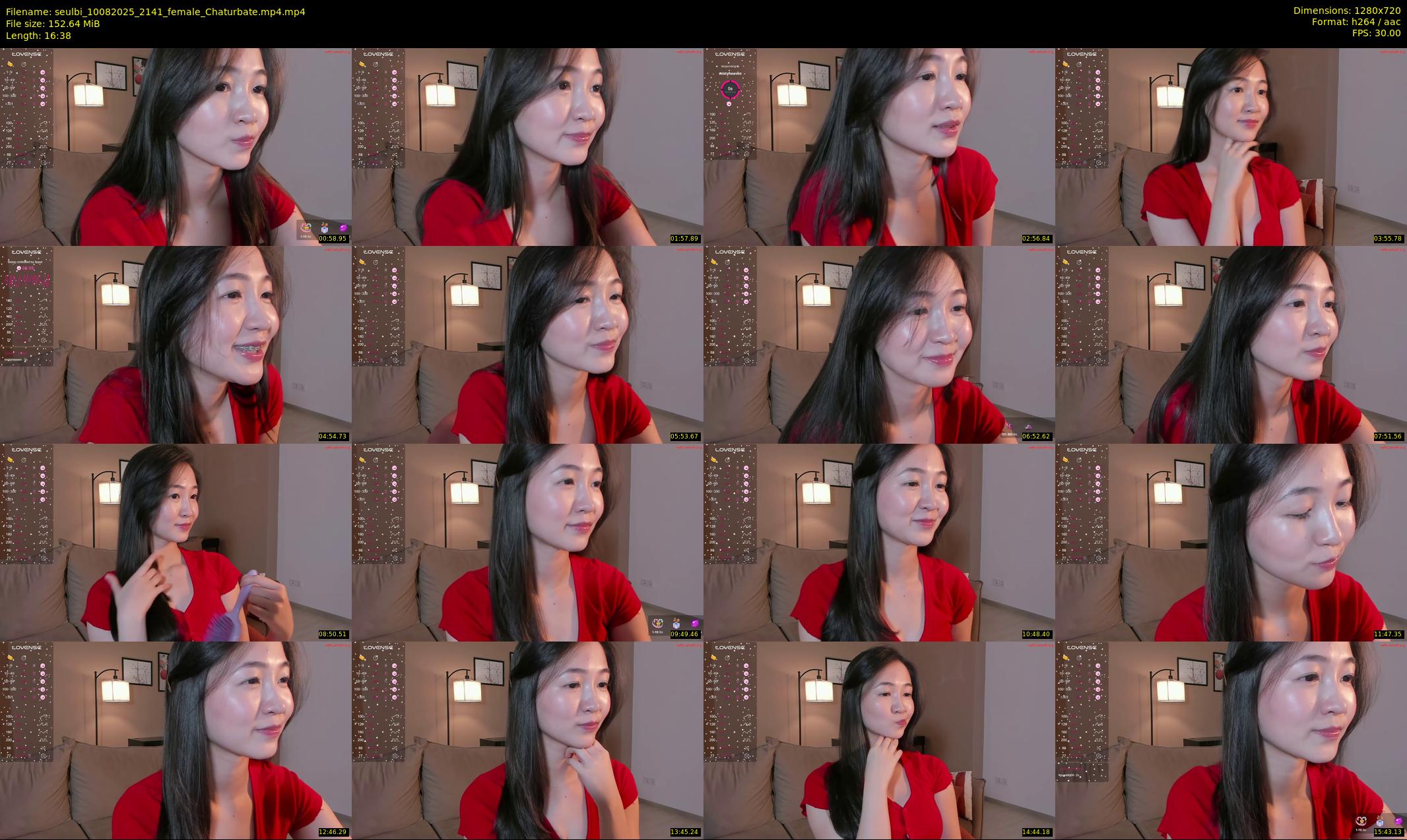 seulbi — 17 minute Chaturbate female cam show recording, 720p, Aug 10, 2025