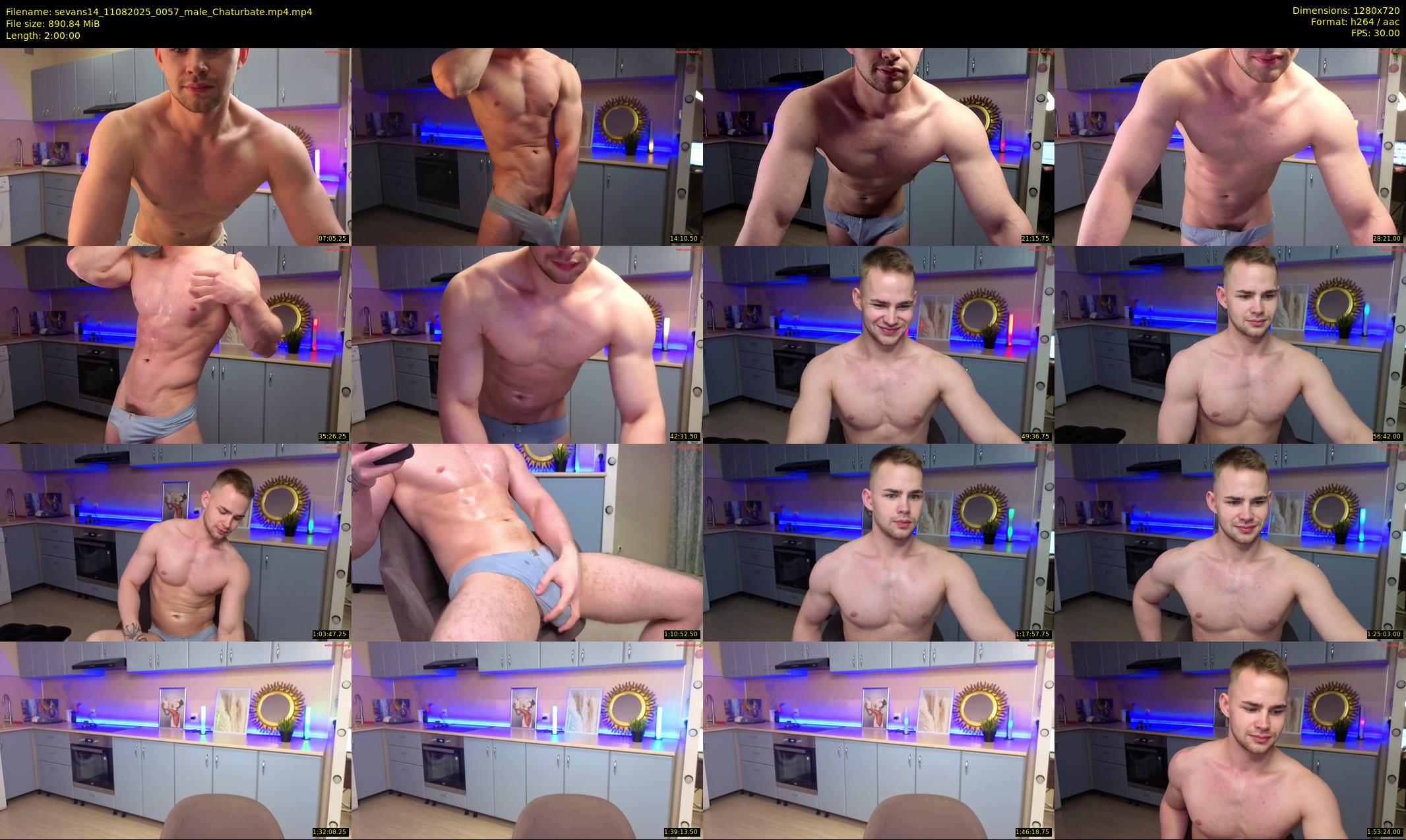 sevans14 — 120 minute Chaturbate male cam show recording, 720p, Aug 11, 2025