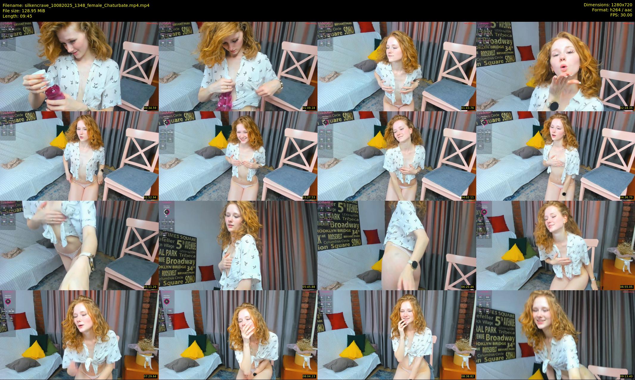 silkencrave — 10 minute Chaturbate female cam show recording, 720p, Aug 10, 2025