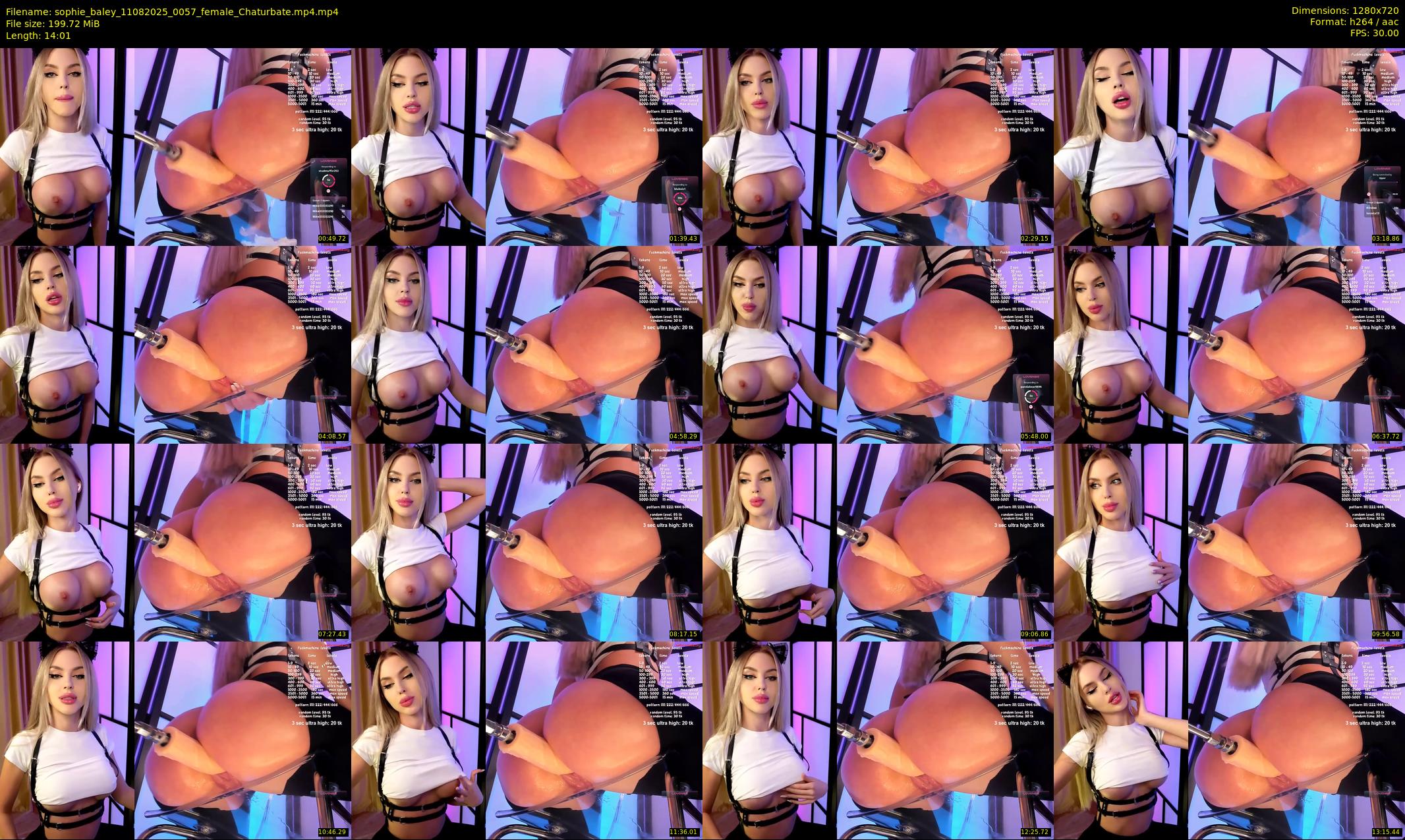 sophie_baley — 15 minute Chaturbate female cam show recording, 720p, Aug 11, 2025