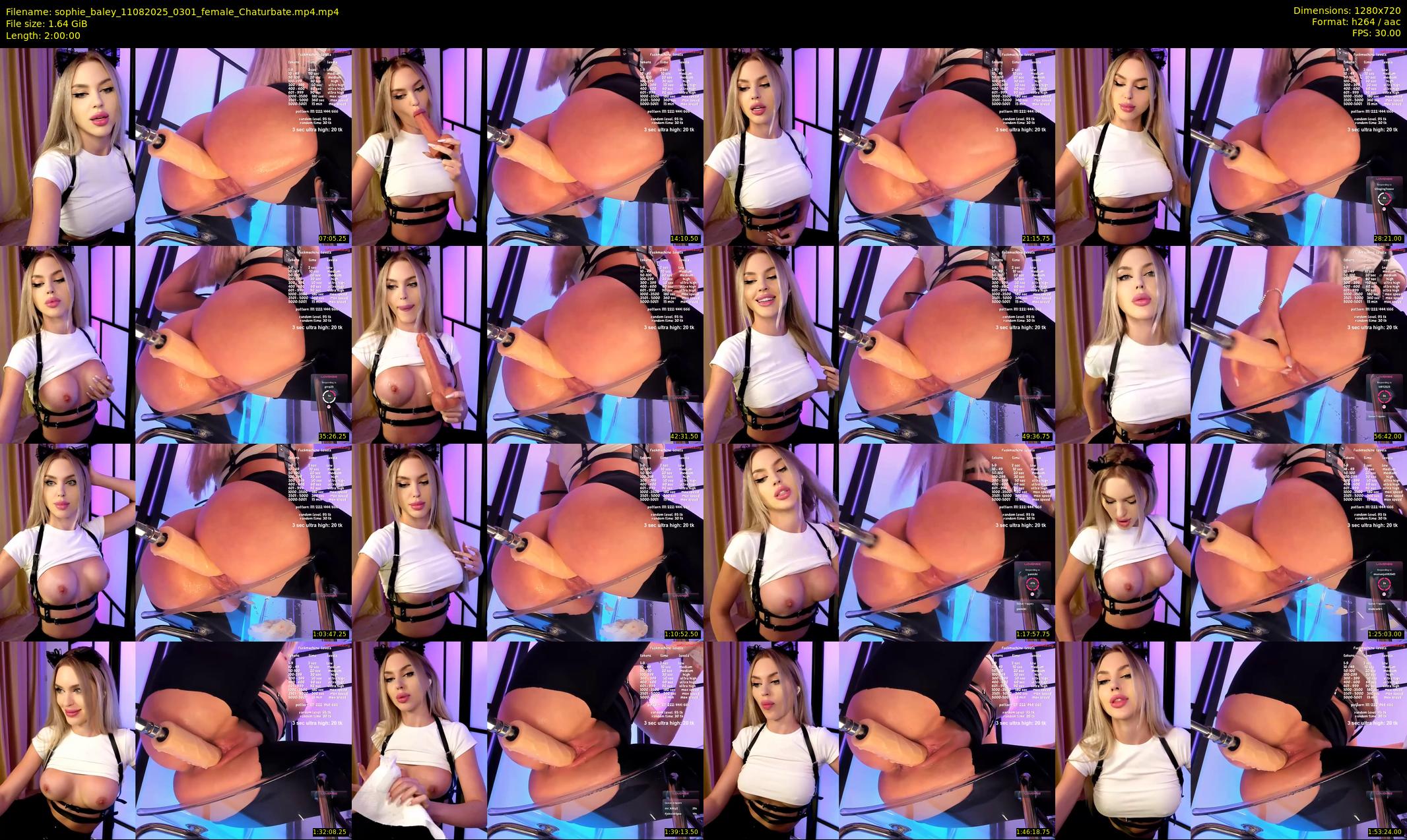 sophie_baley — 120 minute Chaturbate female cam show recording, 720p, Aug 11, 2025