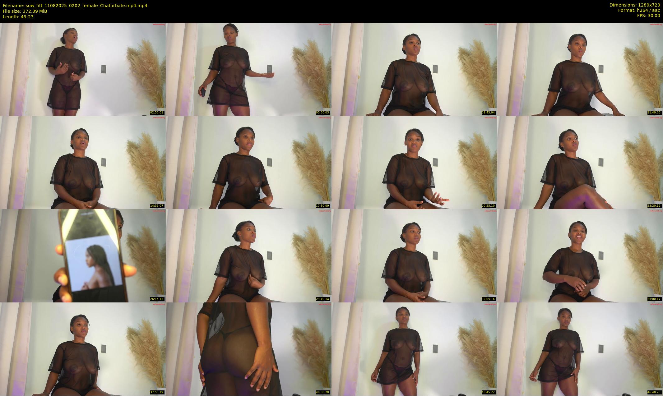 sow_fitt — 50 minute Chaturbate female cam show recording, 720p, Aug 11, 2025