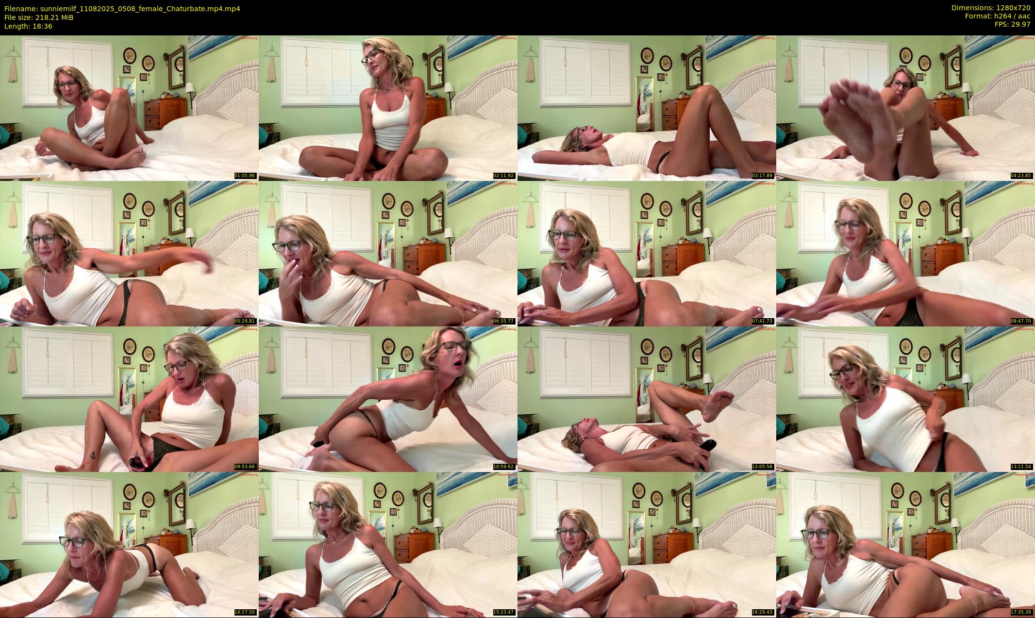 sunniemilf — 19 minute Chaturbate female cam show recording, 720p, Aug 11, 2025