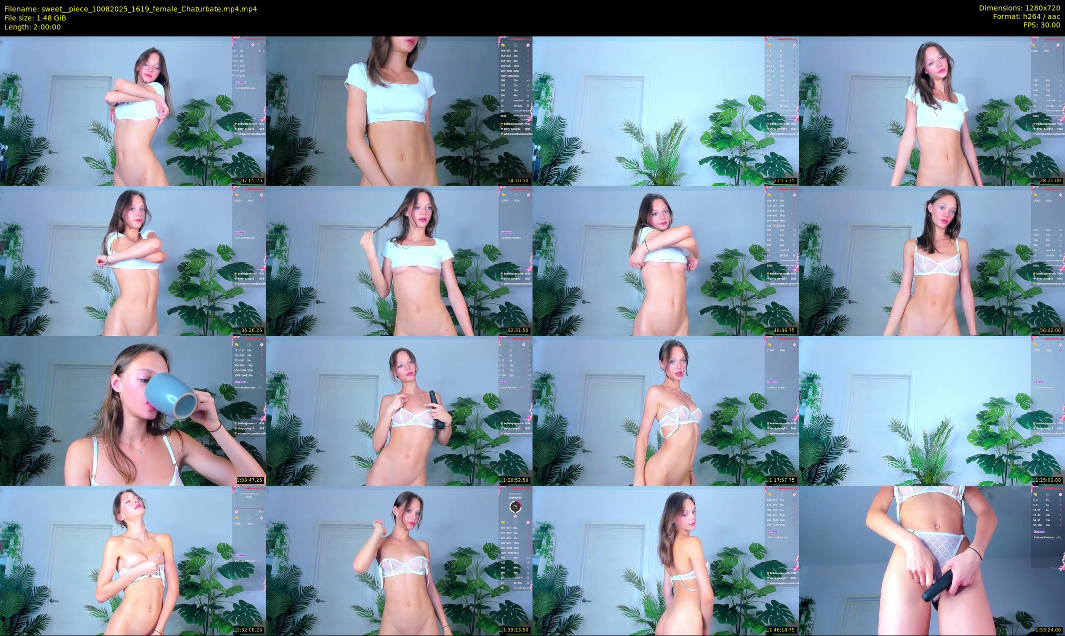 sweet__piece — 120 minute Chaturbate female cam show recording, 720p, Aug 10, 2025