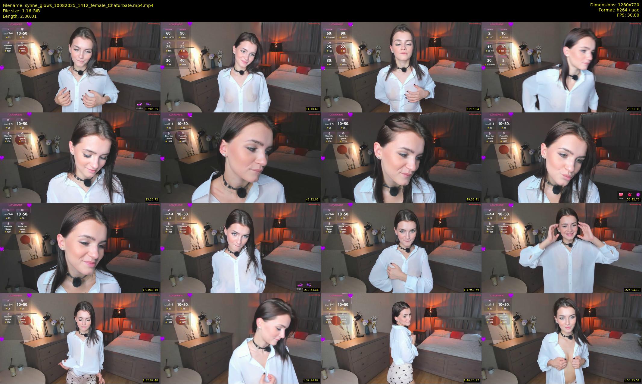 synne_glows — 121 minute Chaturbate female cam show recording, 720p, Aug 10, 2025