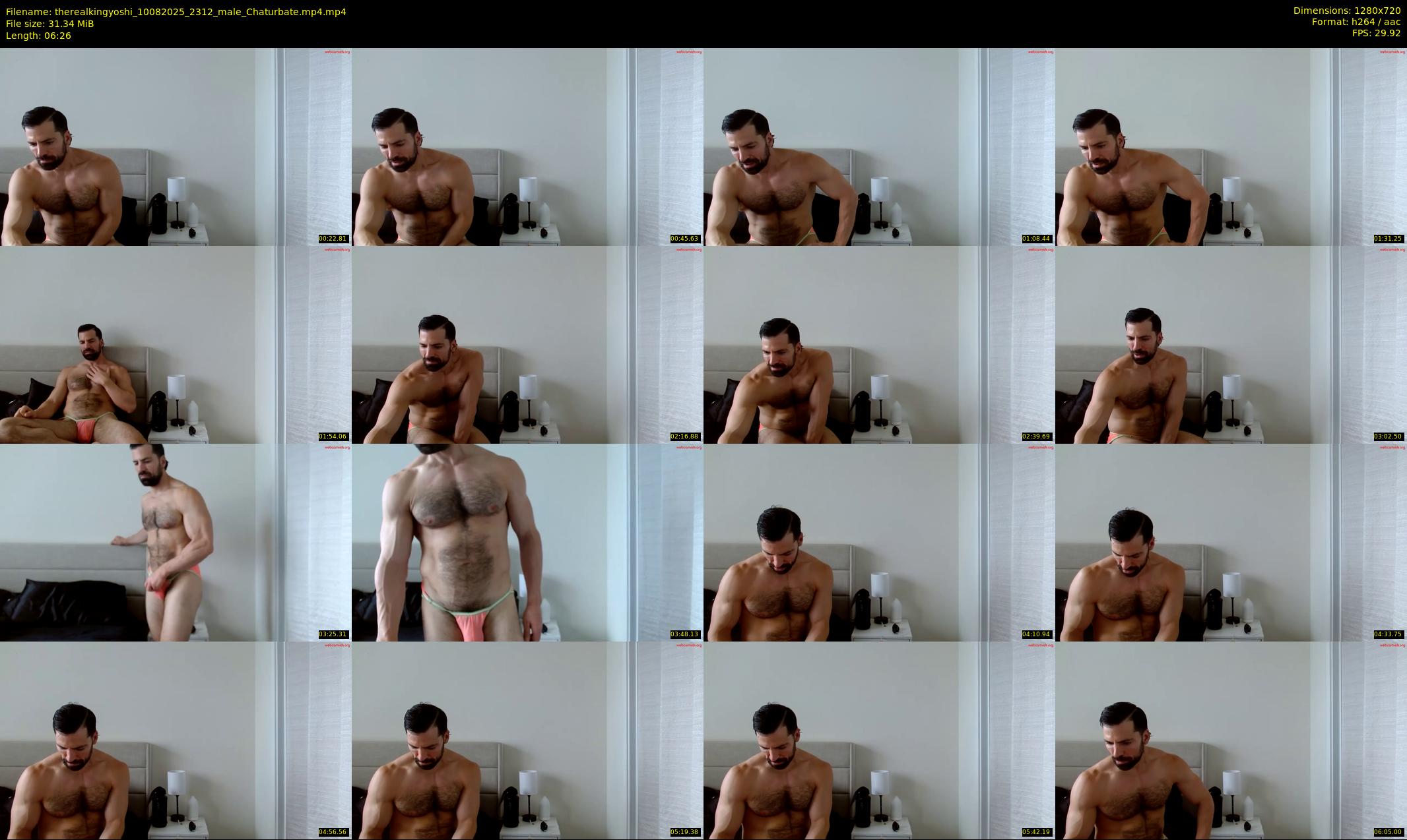 therealkingyoshi — 7 minute Chaturbate male cam show recording, 720p, Aug 10, 2025