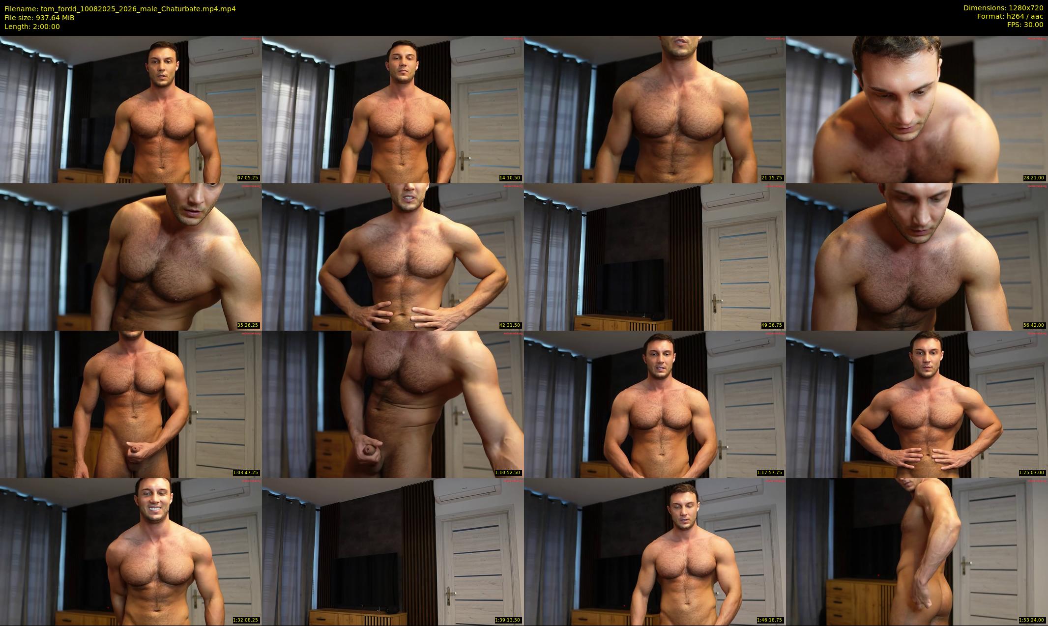 tom_fordd — 120 minute Chaturbate male cam show recording, 720p, Aug 10, 2025