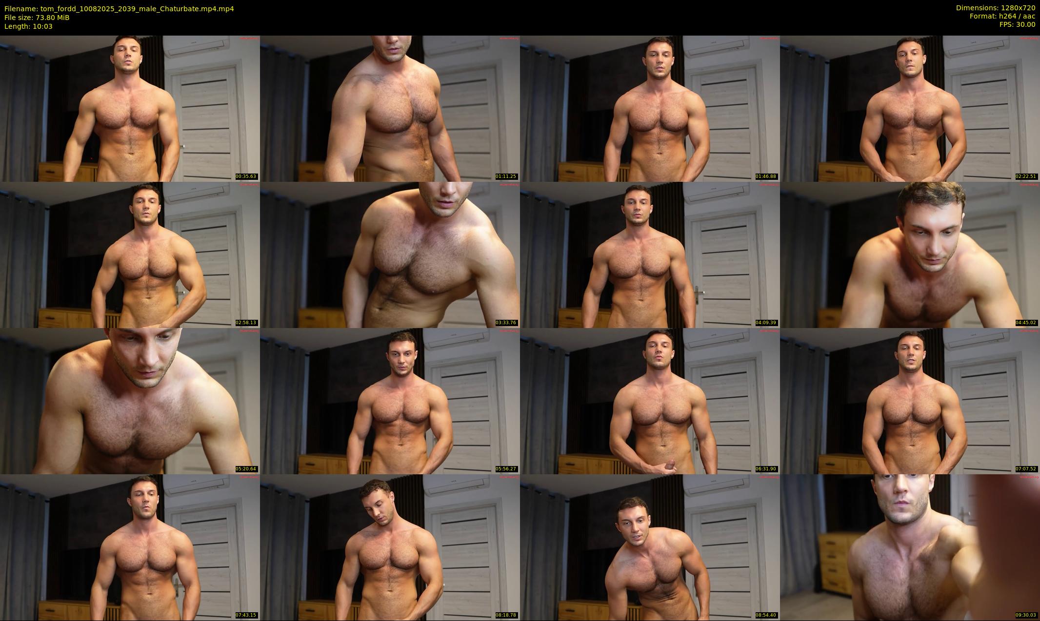 tom_fordd — 11 minute Chaturbate male cam show recording, 720p, Aug 10, 2025