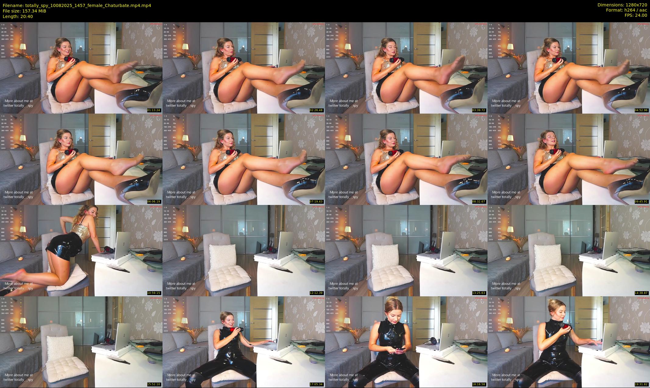totally_spy — 21 minute Chaturbate female cam show recording, 720p, Aug 10, 2025