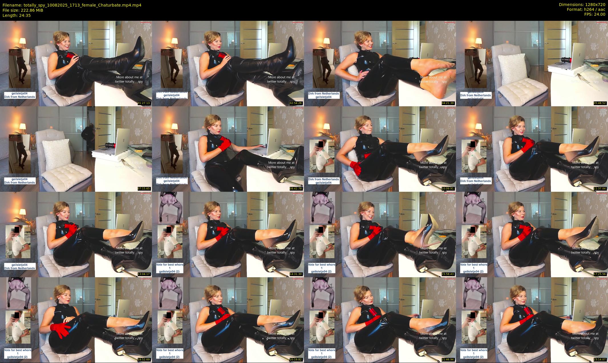 totally_spy — 25 minute Chaturbate female cam show recording, 720p, Aug 10, 2025