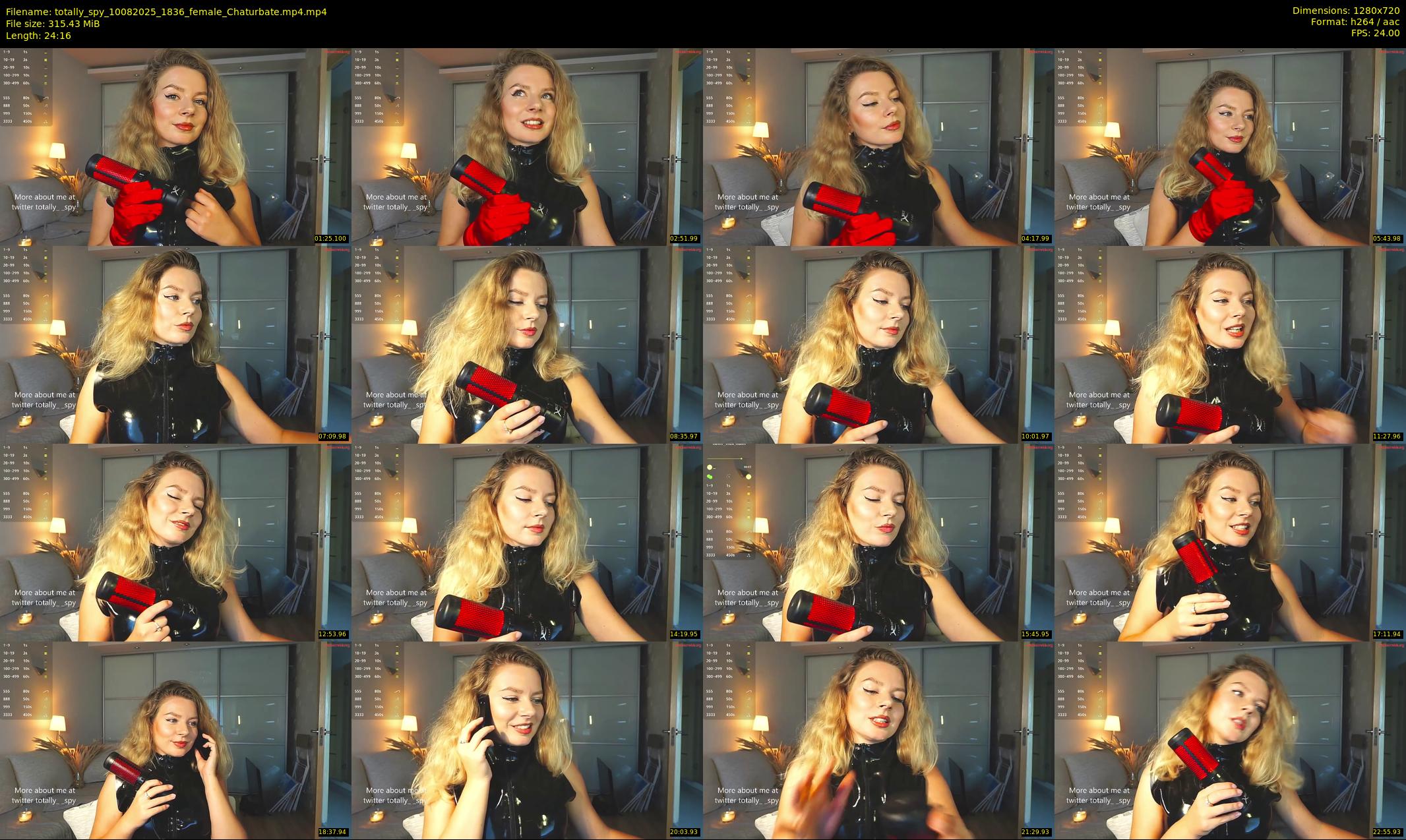 totally_spy — 25 minute Chaturbate female cam show recording, 720p, Aug 10, 2025