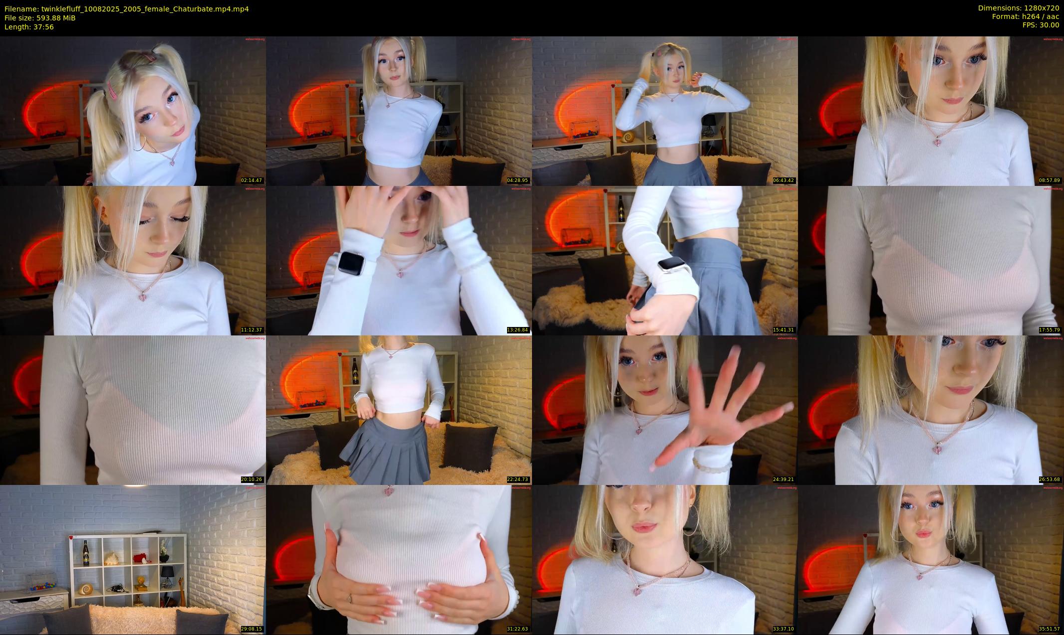 twinklefluff — 38 minute Chaturbate female cam show recording, 720p, Aug 10, 2025
