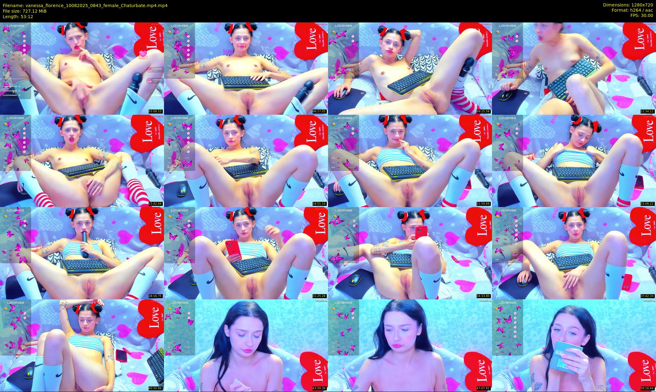 vanessa_florence — 54 minute Chaturbate female cam show recording, 720p, Aug 10, 2025