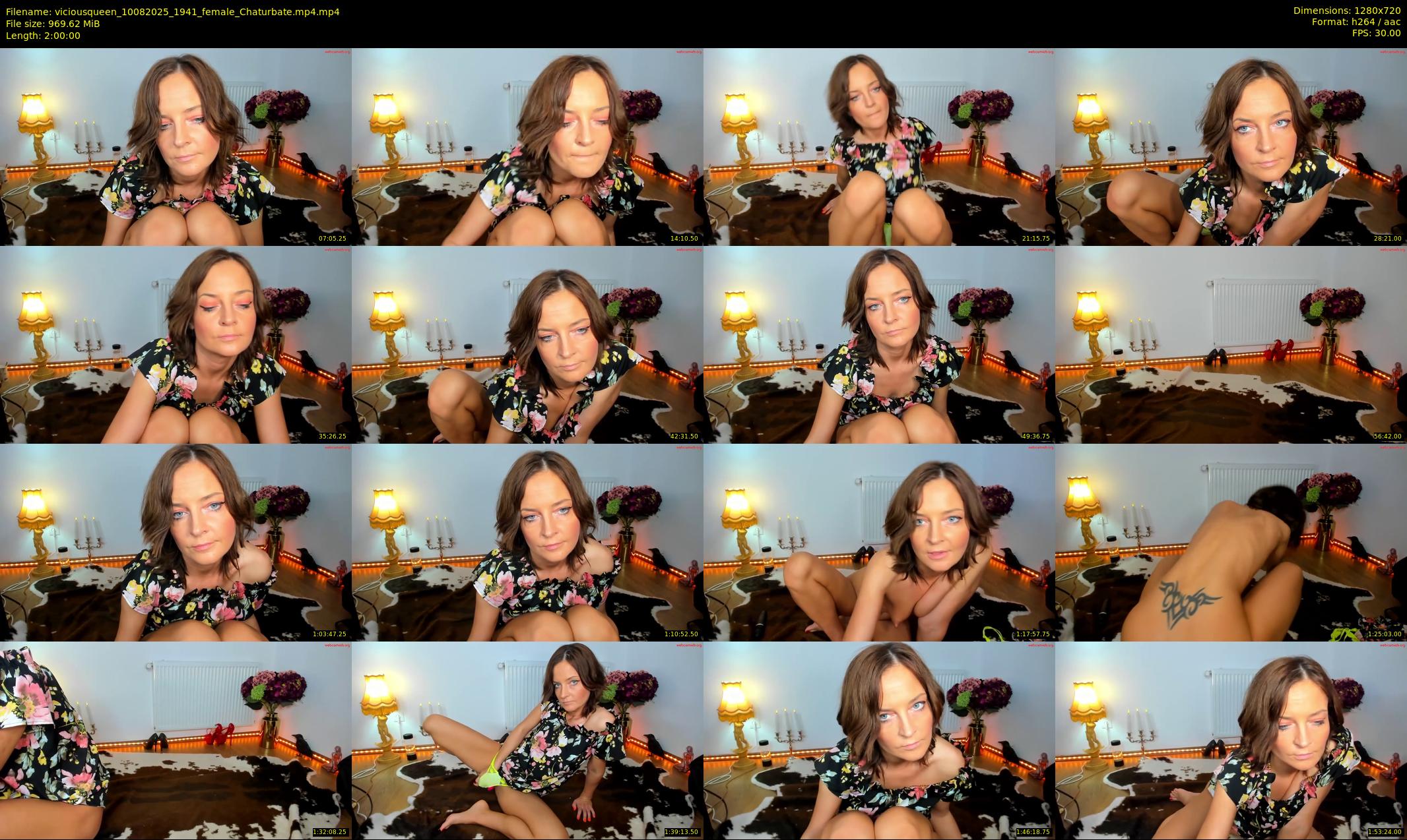 viciousqueen — 120 minute Chaturbate female cam show recording, 720p, Aug 10, 2025