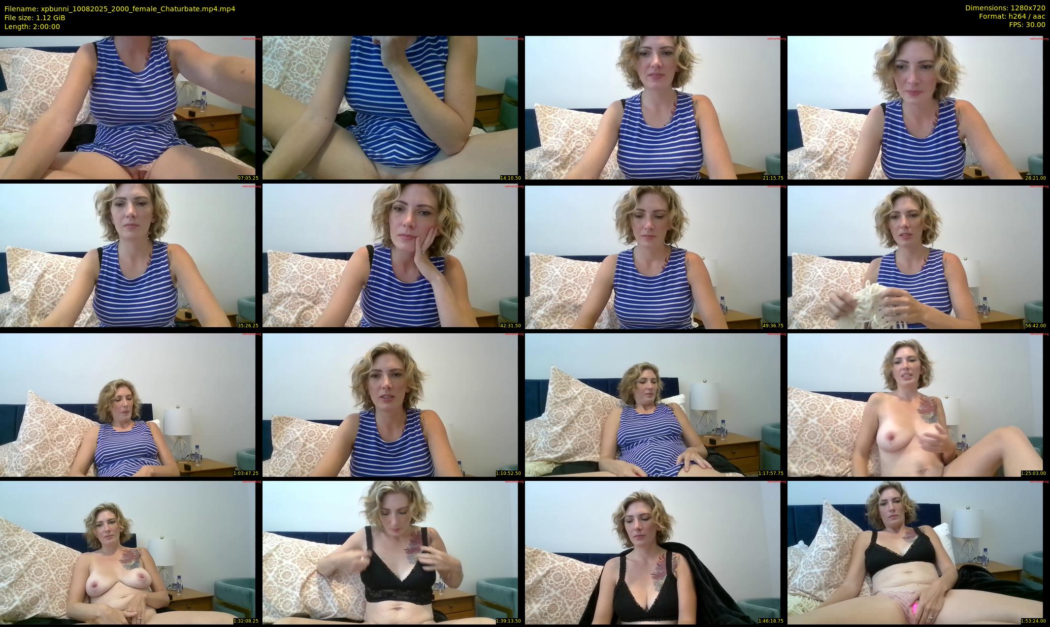 xpbunni — 120 minute Chaturbate female cam show recording, 720p, Aug 10, 2025