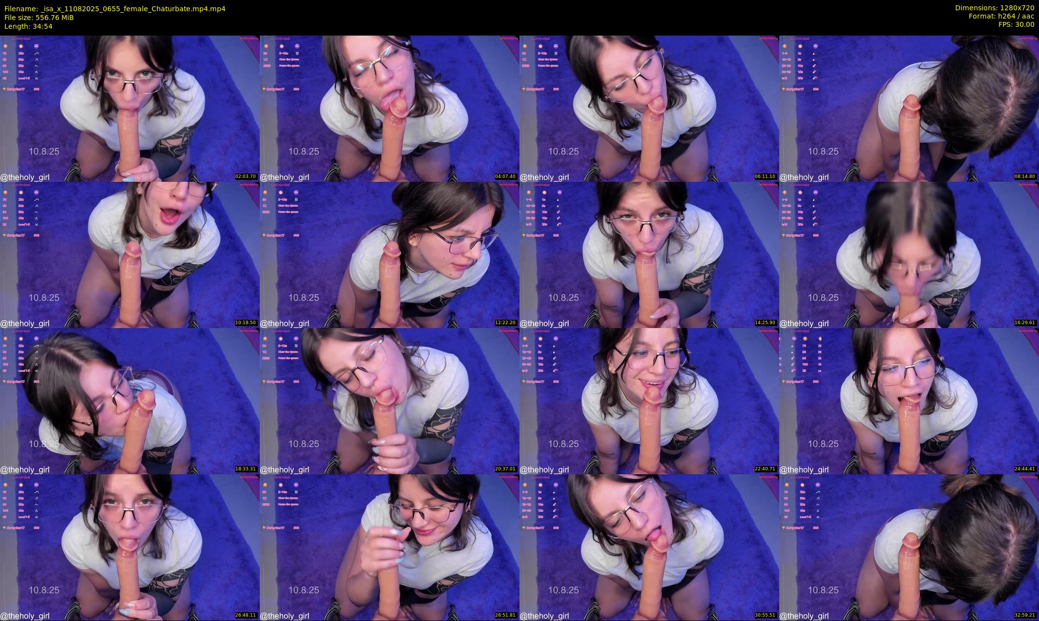 _isa_x — 35 minute Chaturbate female cam show recording, 720p, Aug 11, 2025