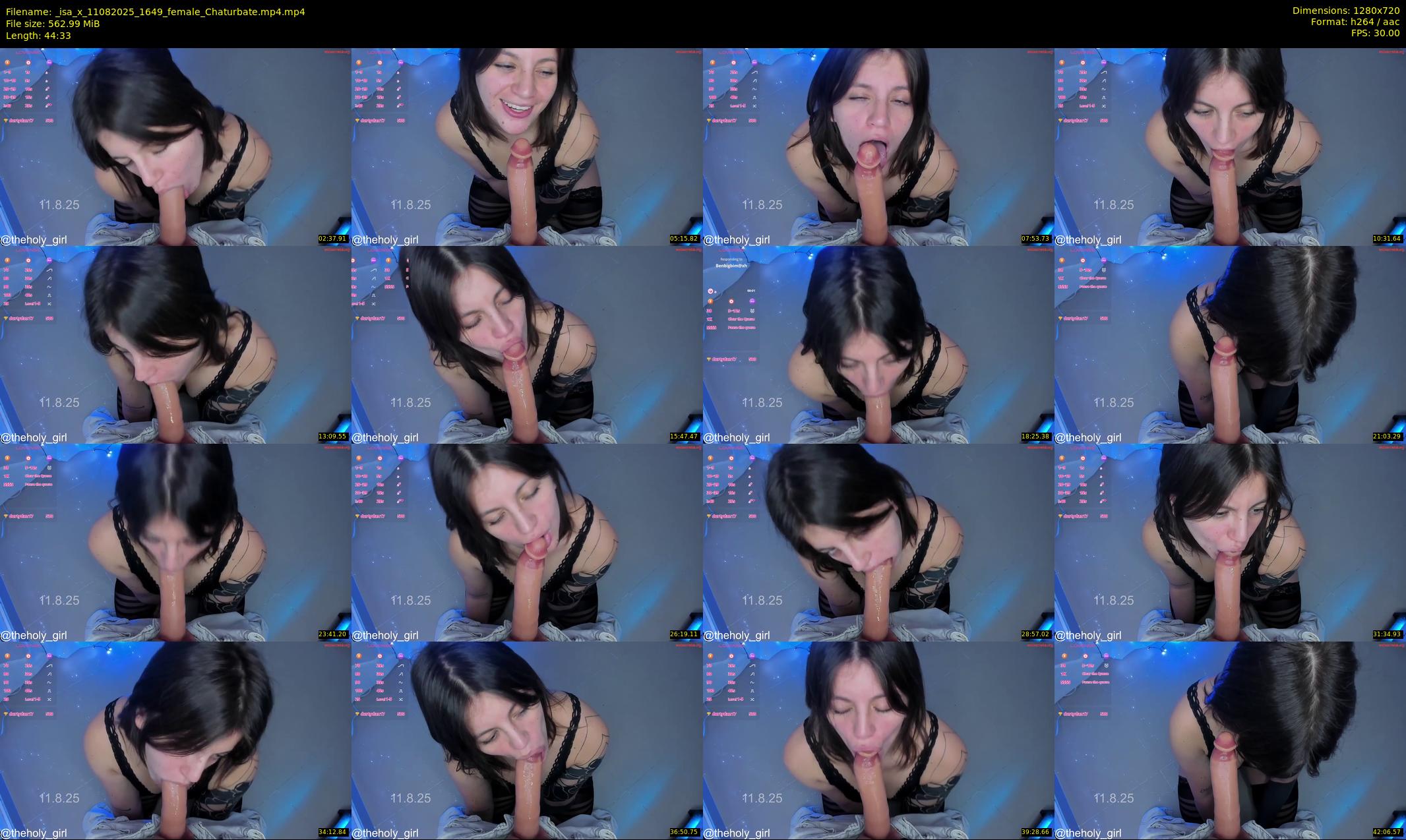 _isa_x — 45 minute Chaturbate female cam show recording, 720p, Aug 11, 2025