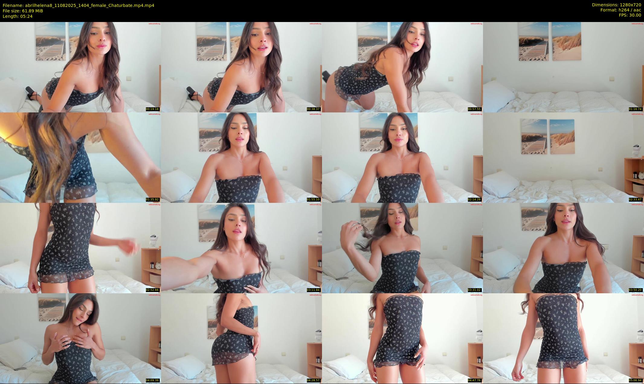 abrilhelena8 — 6 minute Chaturbate female cam show recording, 720p, Aug 11, 2025