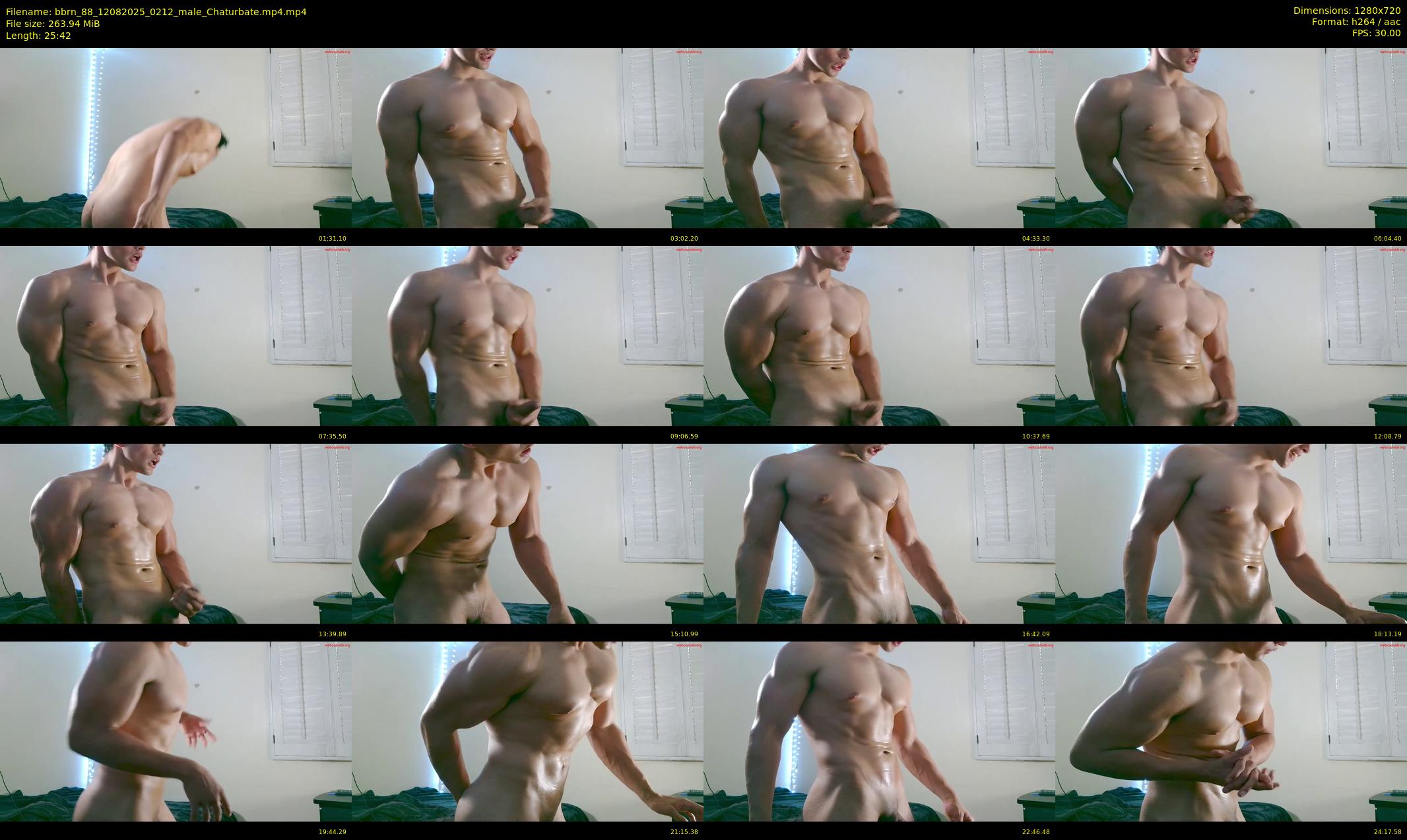 bbrn_88 — 26 minute Chaturbate male cam show recording, 720p, Aug 12, 2025
