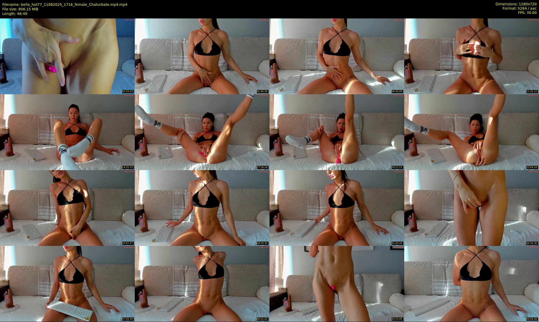 bella_hot77 — 49 minute Chaturbate female cam show recording, 720p, Aug 11, 2025