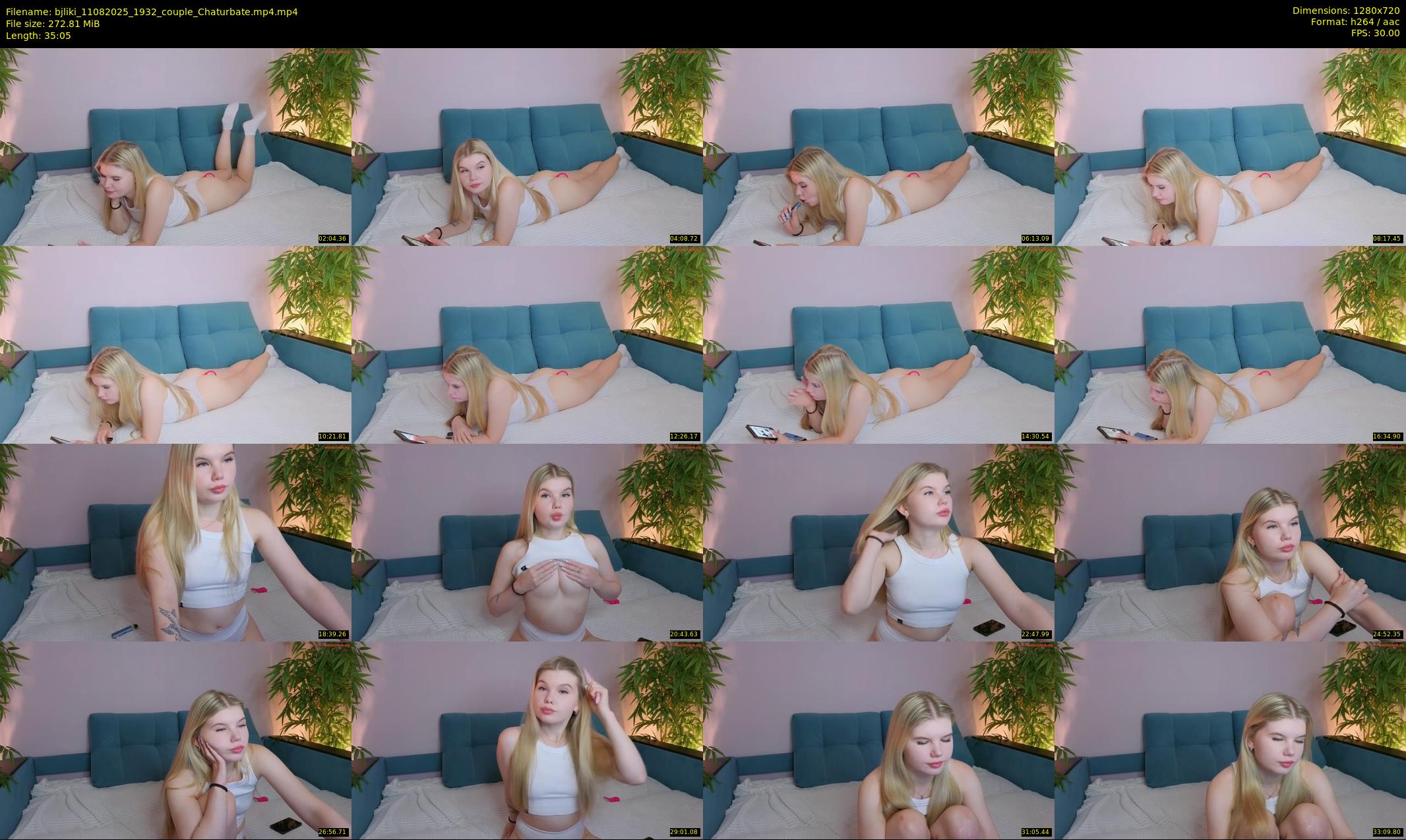 bjliki — 36 minute Chaturbate couple cam show recording, 720p, Aug 11, 2025