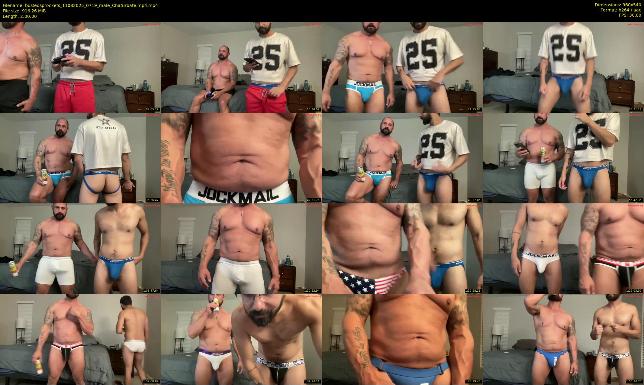 bustedsprockets — 120 minute Chaturbate male cam show recording, 480p, Aug 11, 2025